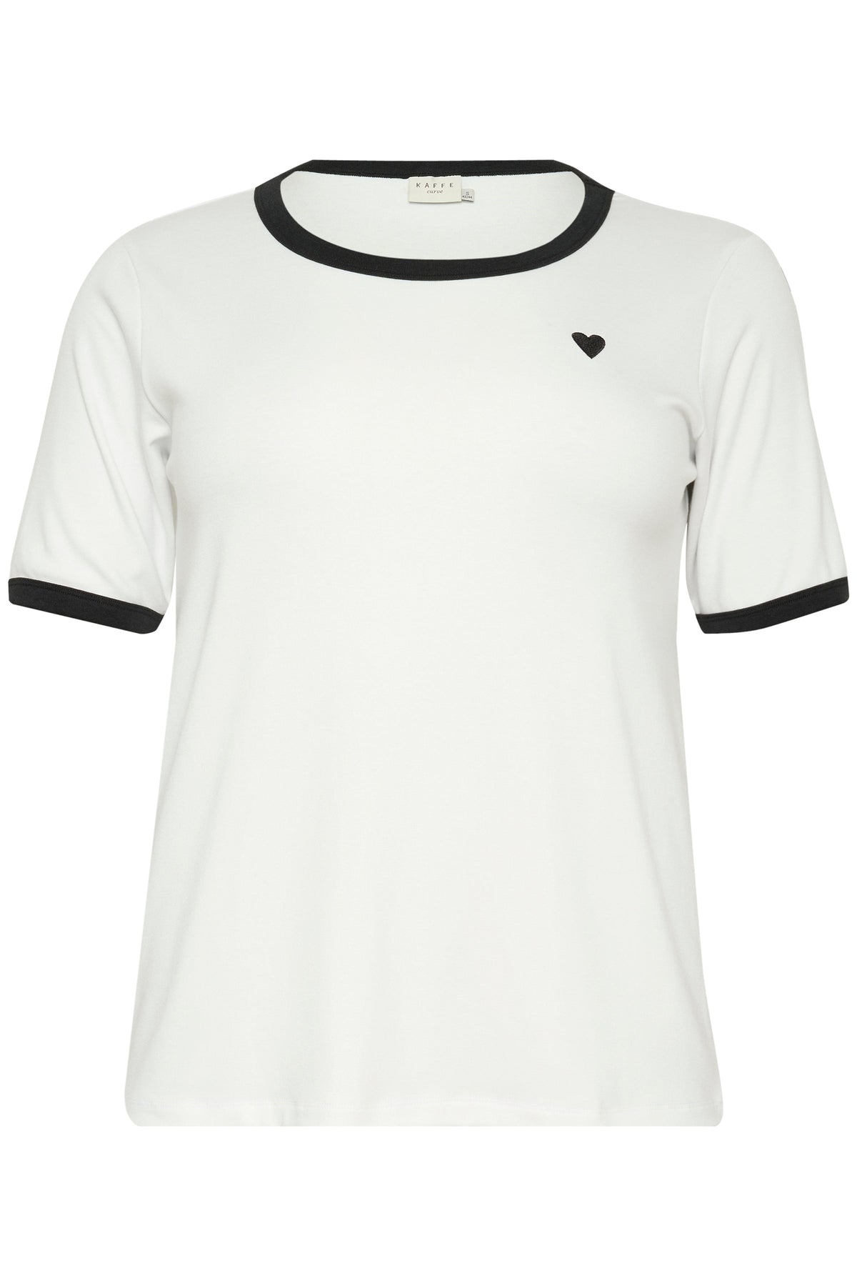 Kaffe Curve Cliana T-Shirt in Black