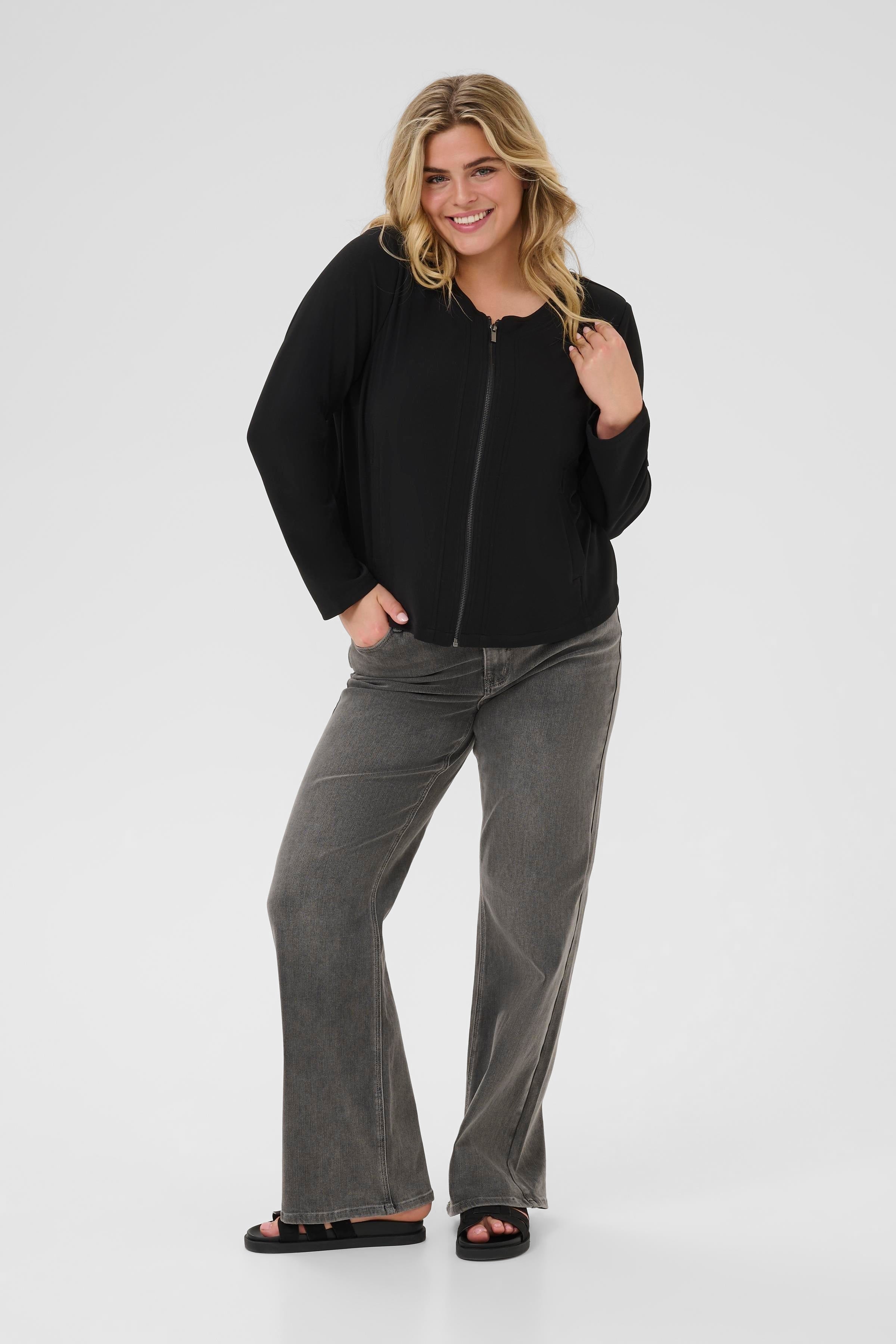 Kaffe Curve Elina Jacket in Black