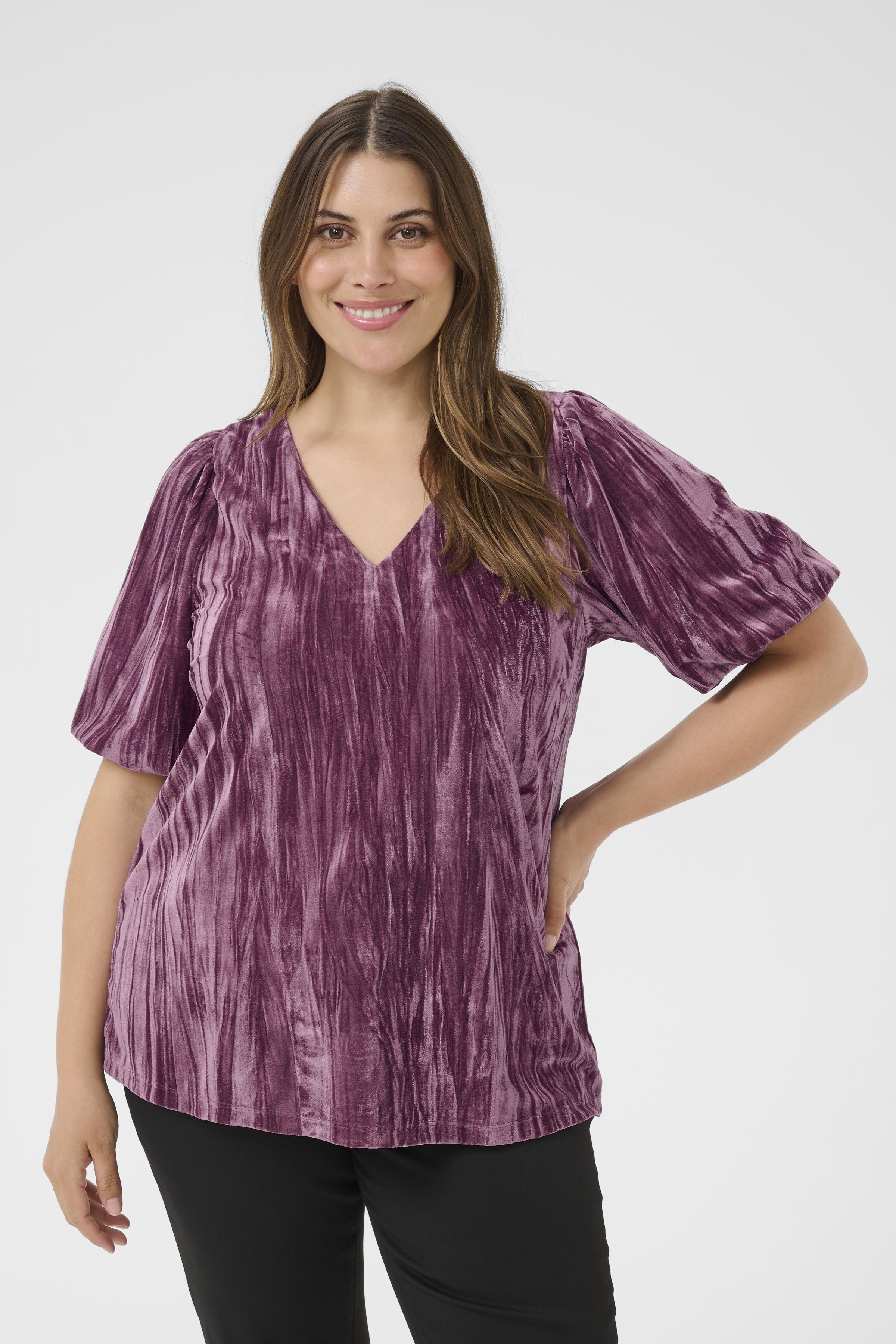 Kaffe Curve Eliva Blouse in Pink