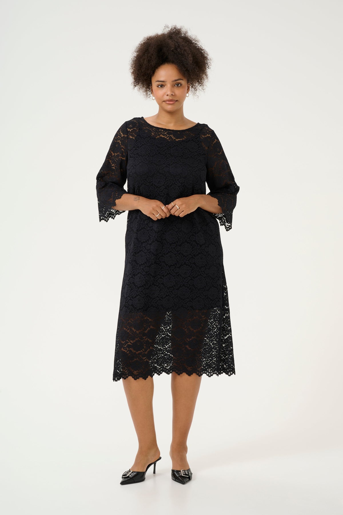 Kaffe Curve Jaida Lace Dress