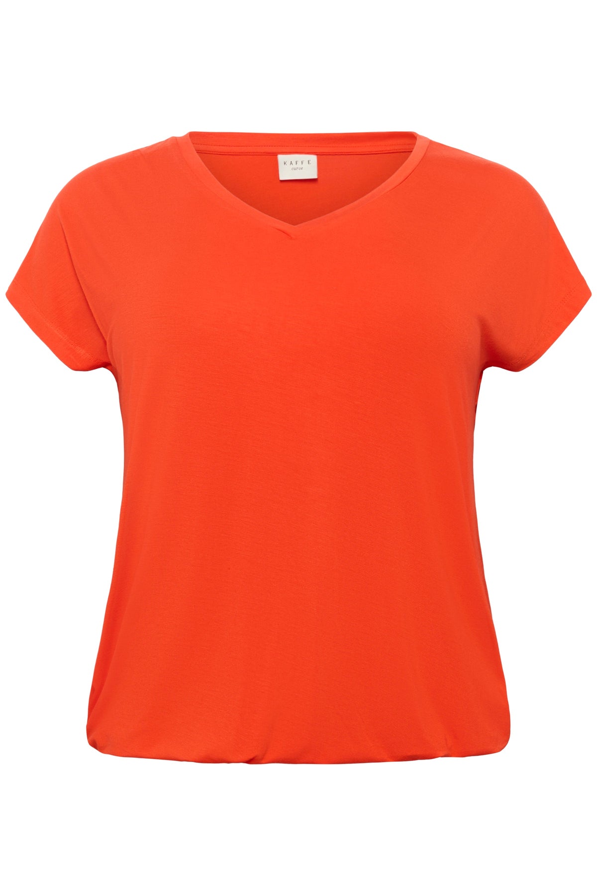 Kaffe Curve Jena T-Shirt in Orange