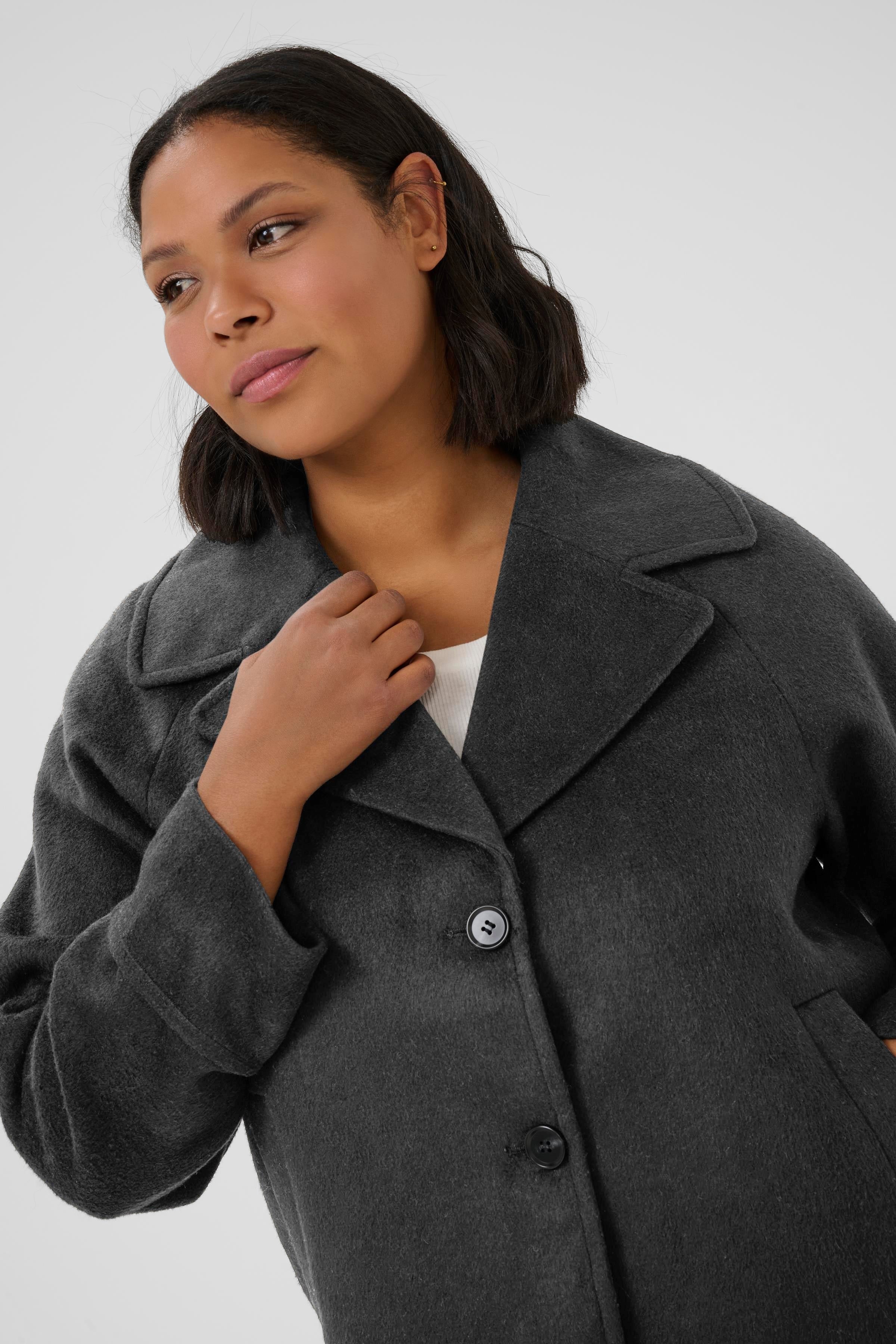 Kaffe Curve Julian Jacket in Black