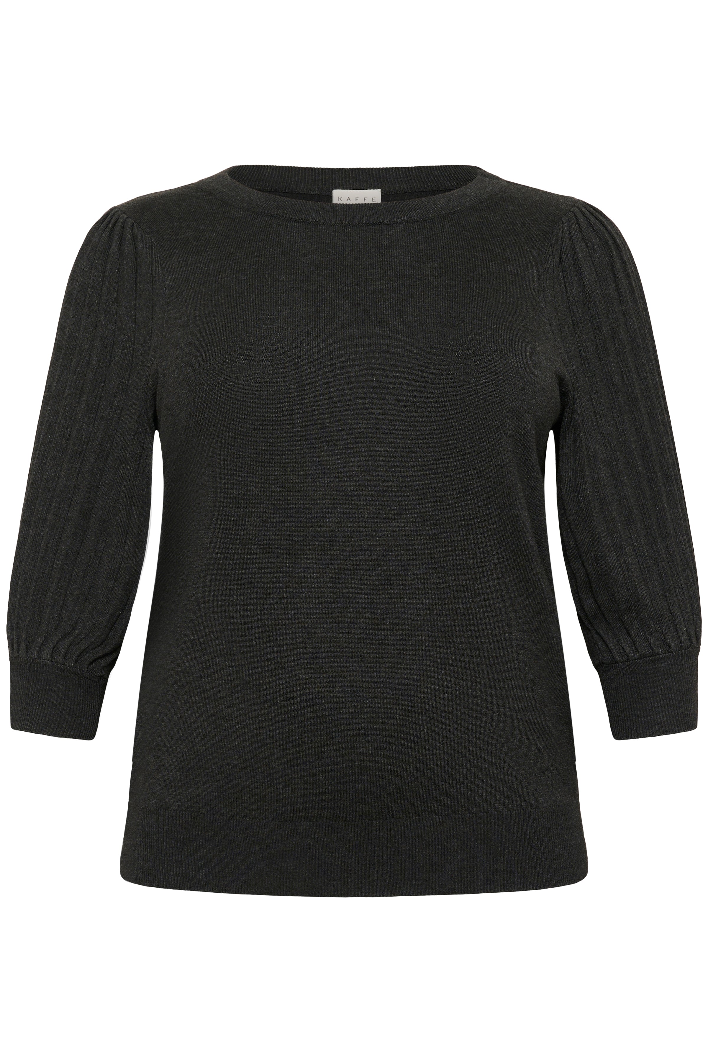 Kaffe Curve Loni Knit in Dark Grey