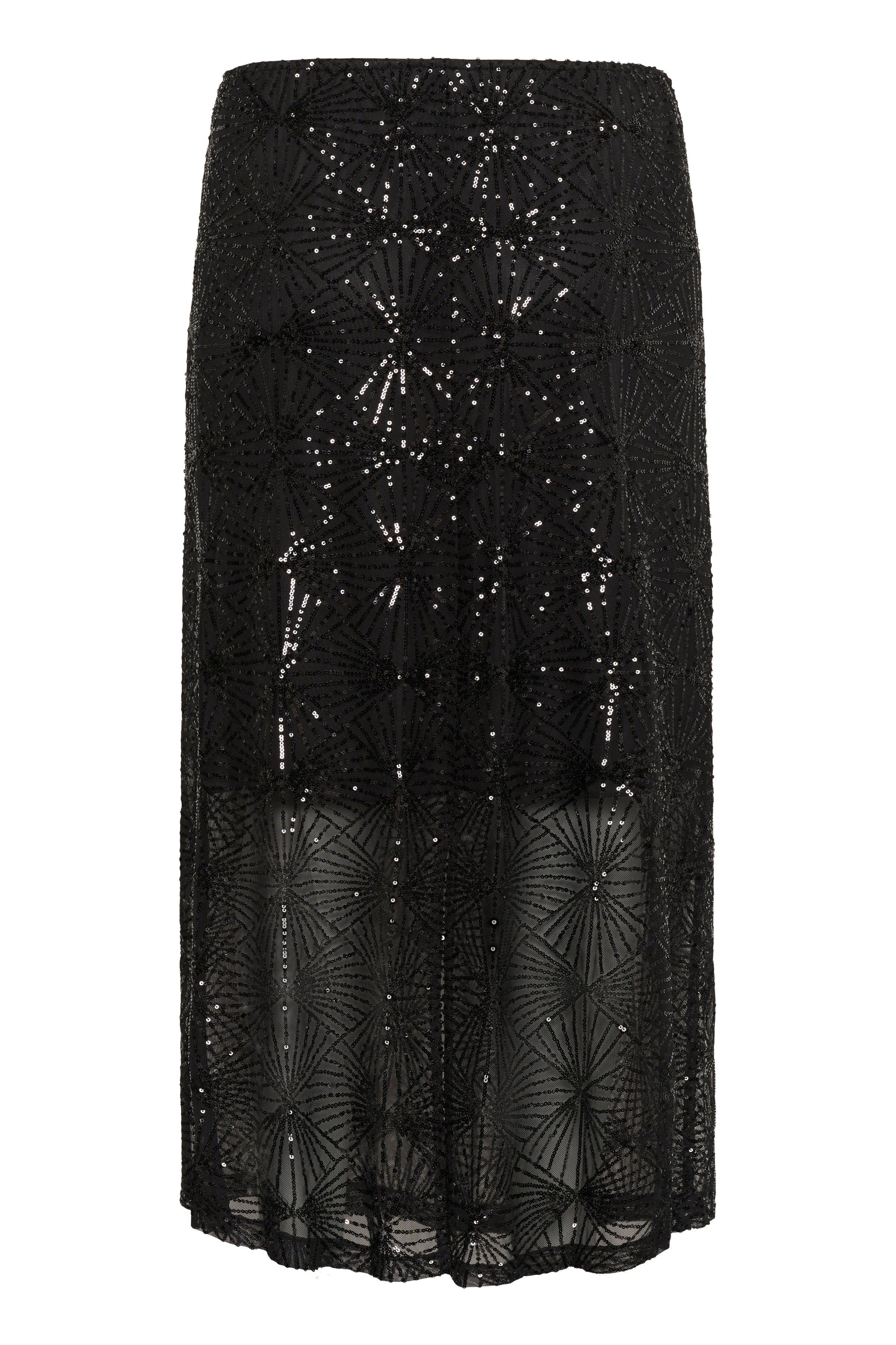 Kaffe Curve Minna Skirt in Black