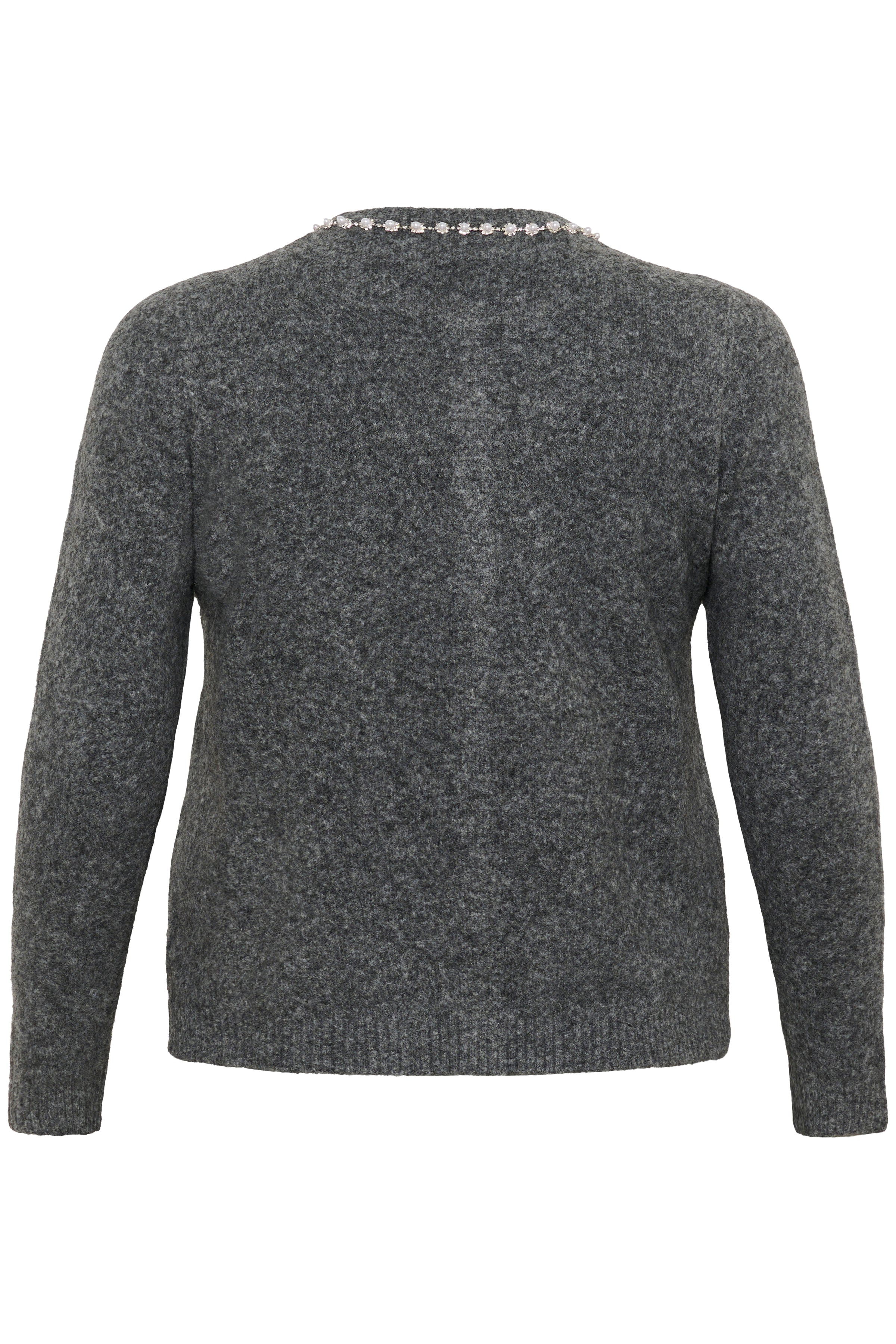 Kaffe Curve Roxia Cardigan in Grey