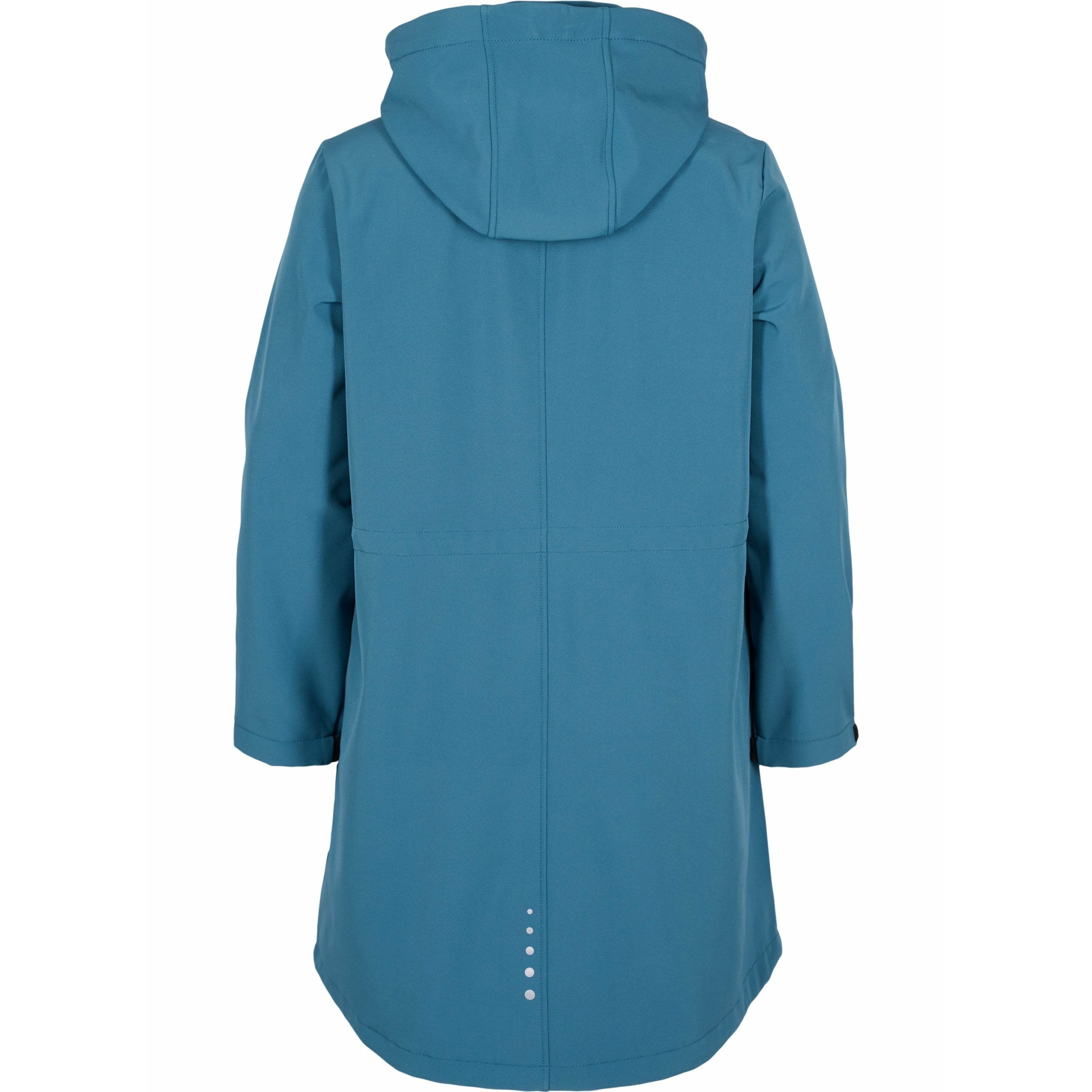 Zizzi Maura Coat in Stargazer - Wardrobe Plus