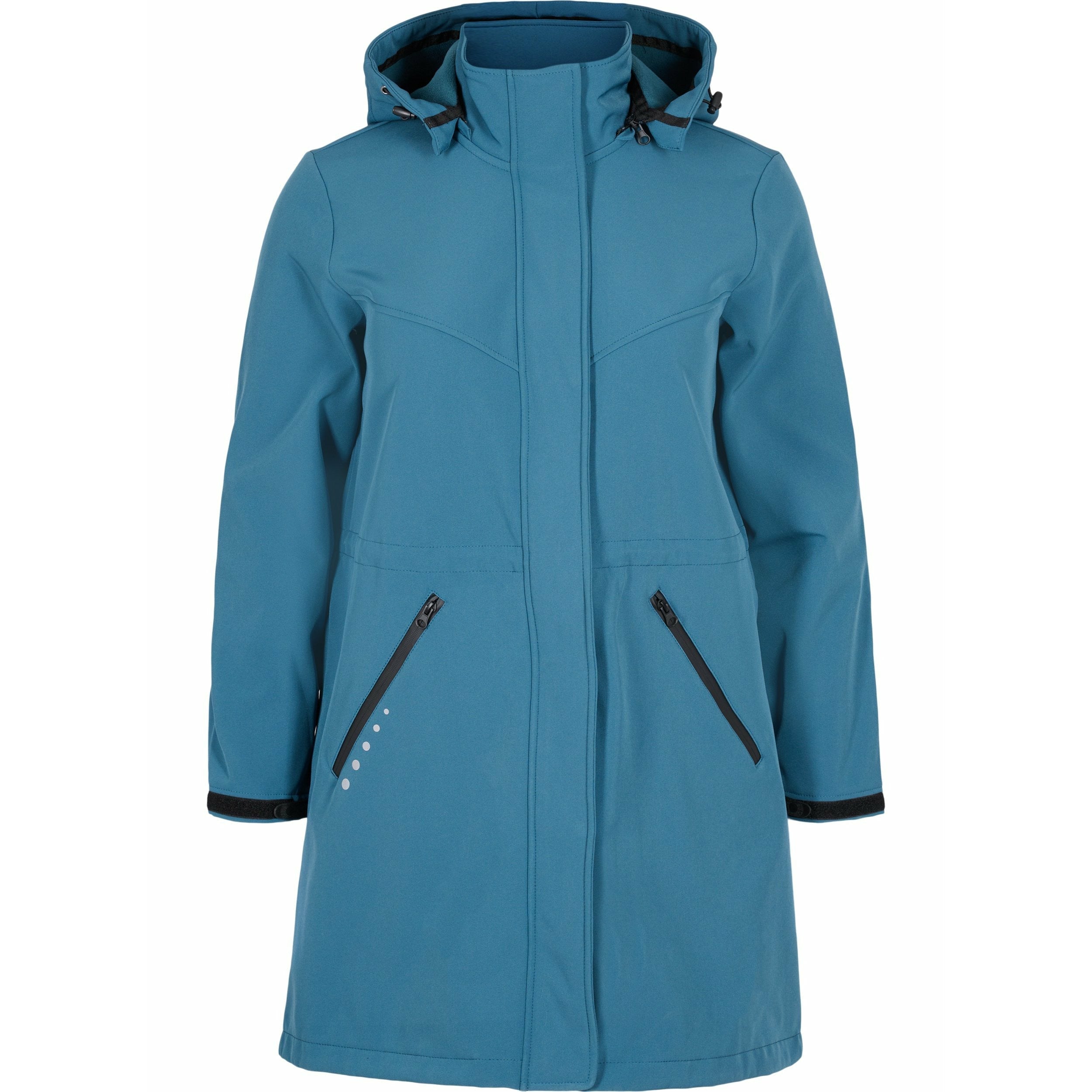 Zizzi Maura Coat in Stargazer - Wardrobe Plus
