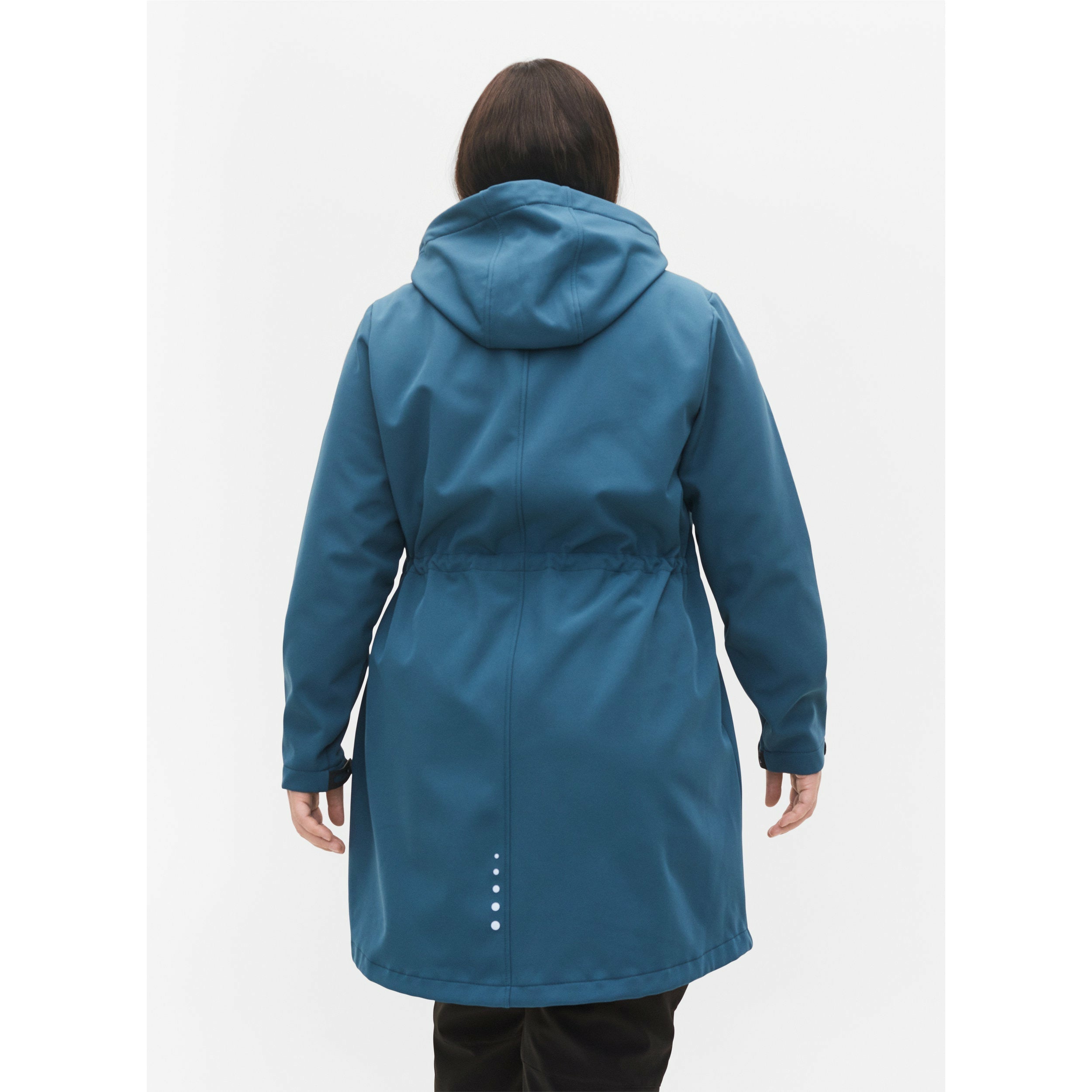 Zizzi Maura Coat in Stargazer - Wardrobe Plus