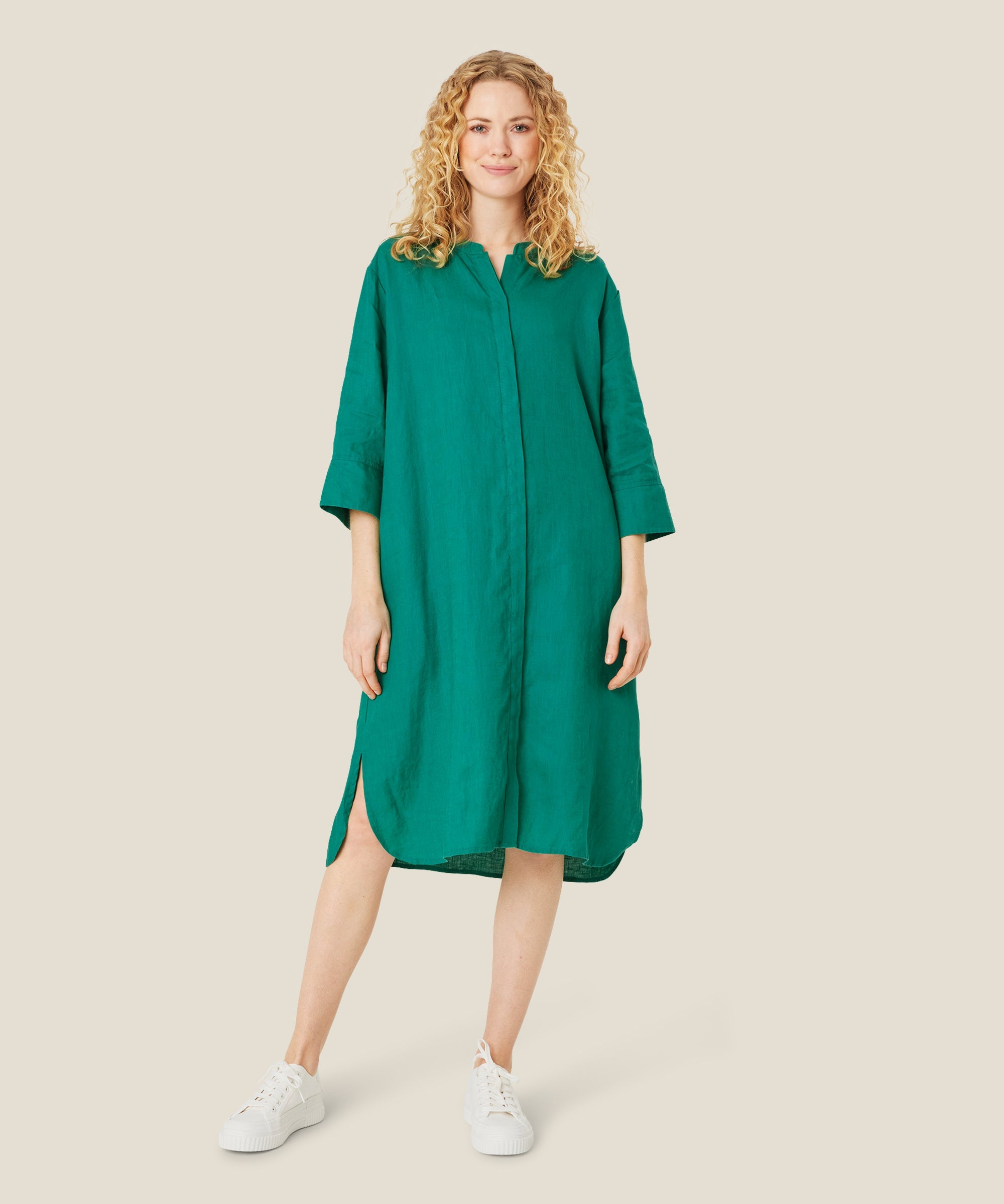 Masai Nimes Shirt Dress in Green