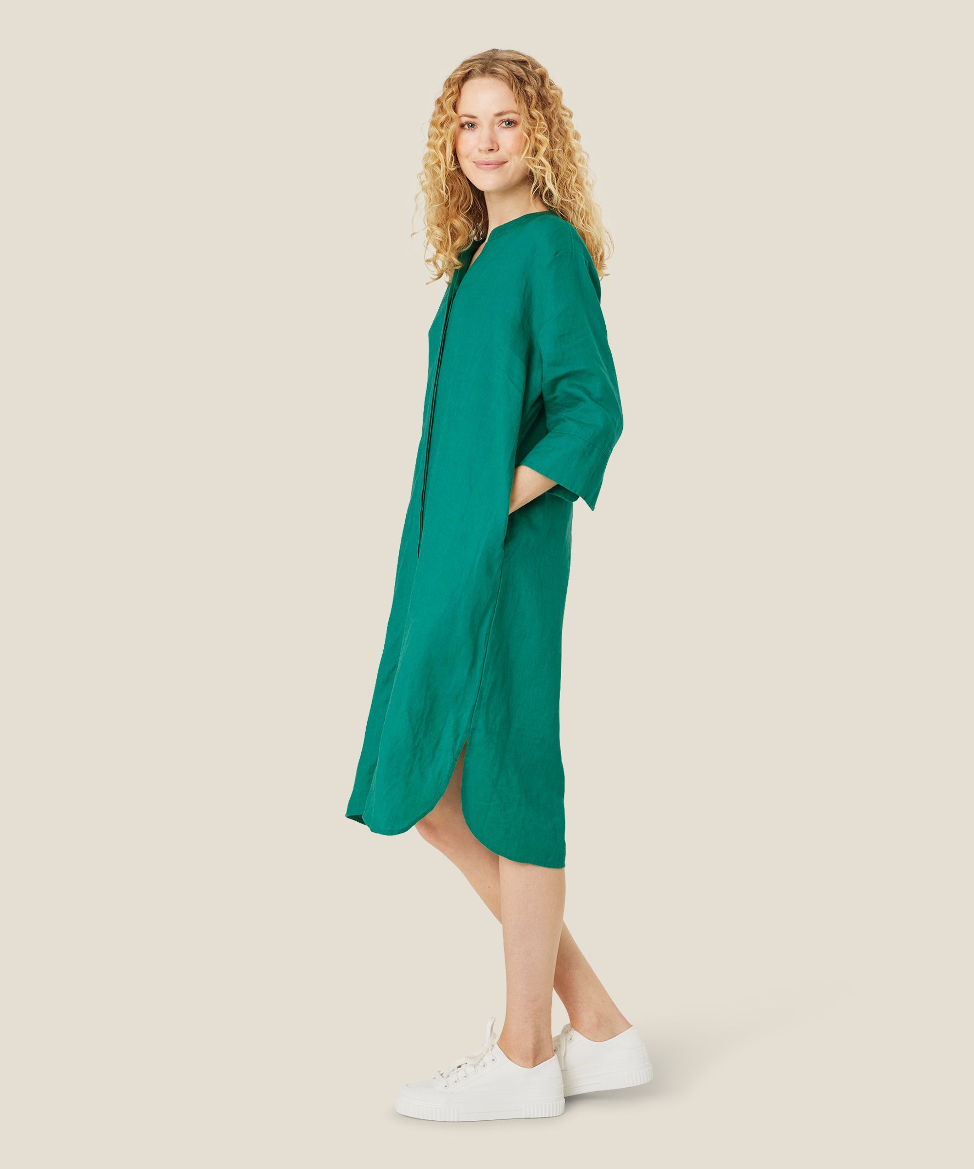 Masai Nimes Shirt Dress in Green