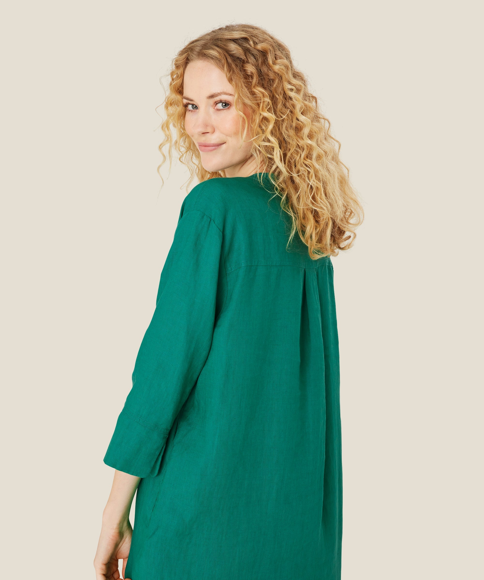 Masai Nimes Shirt Dress in Green