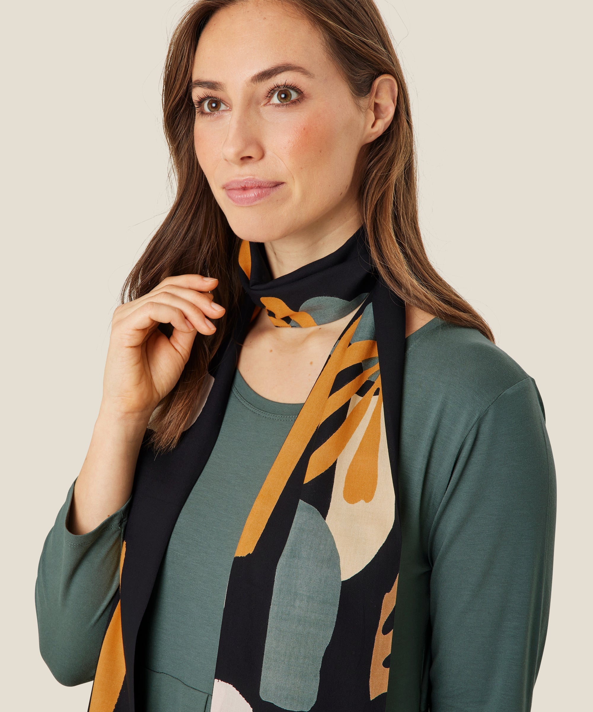 Masai Alo Butterscotch Scarf