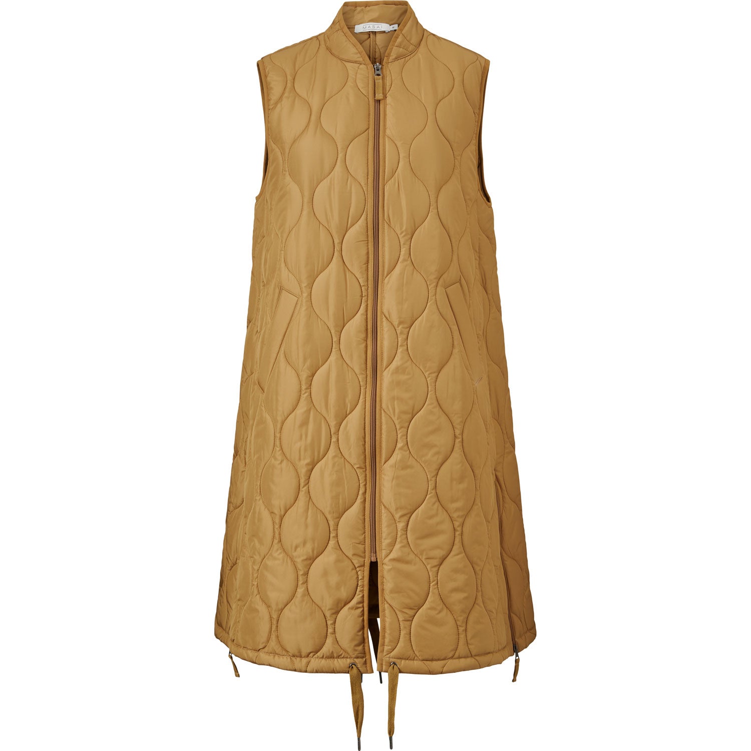 Masai Tenna Gilet in Mustard - Wardrobe Plus