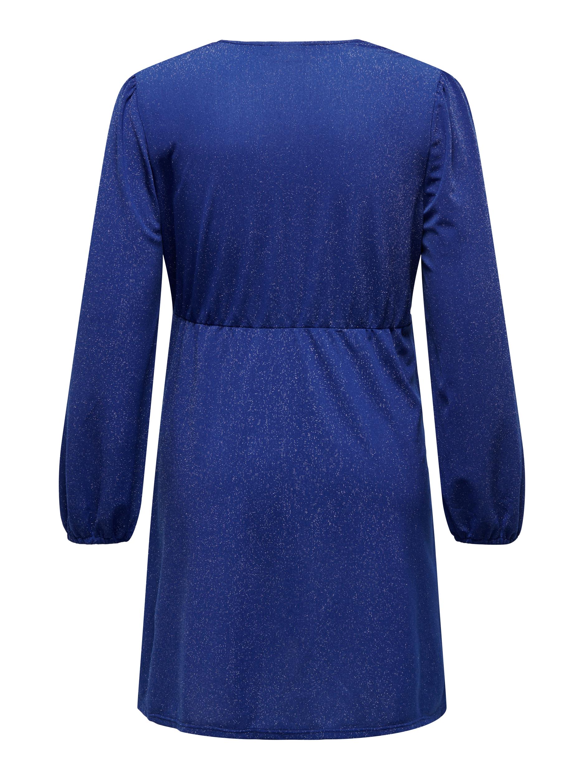 Only Carmakoma Fiesta Dress in Blue