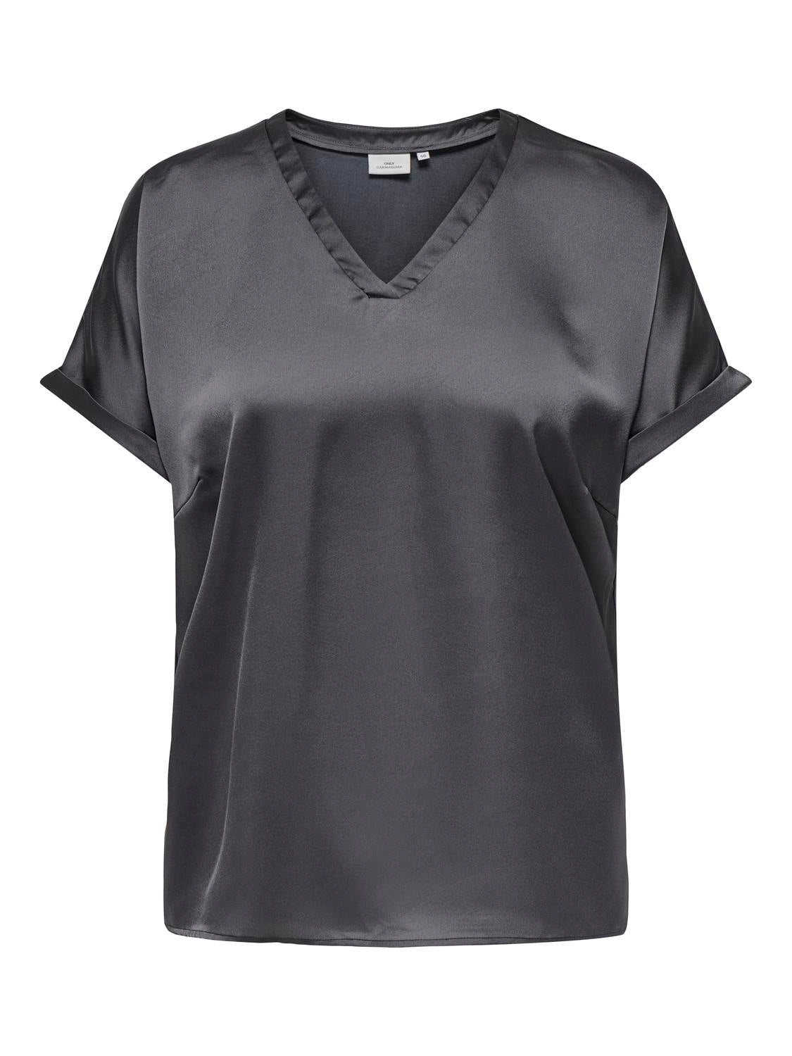 Only Carmakoma Brynja Blouse in Silver