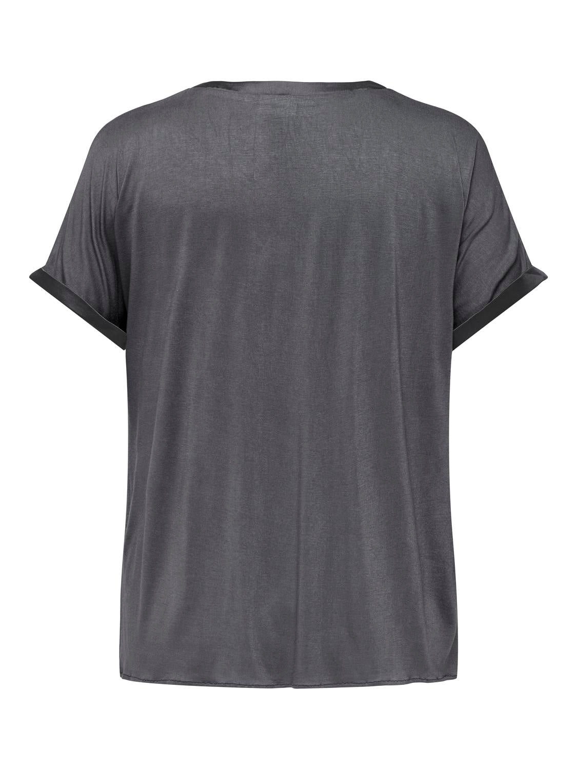 Only Carmakoma Brynja Blouse in Silver