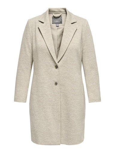 Only Carrie Coat in Etherea/Melange