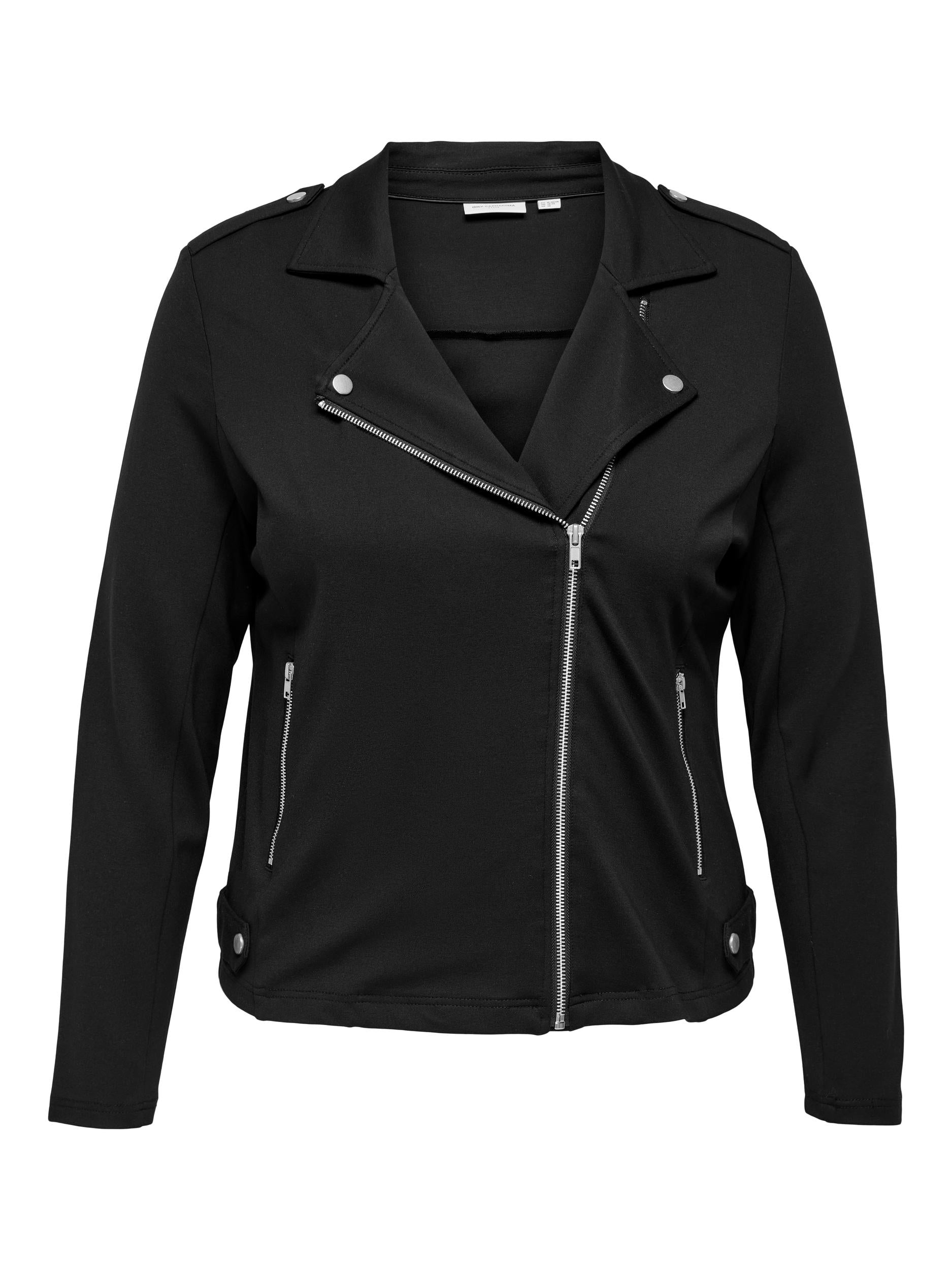 Only Carmakoma Jersey Biker Jacket