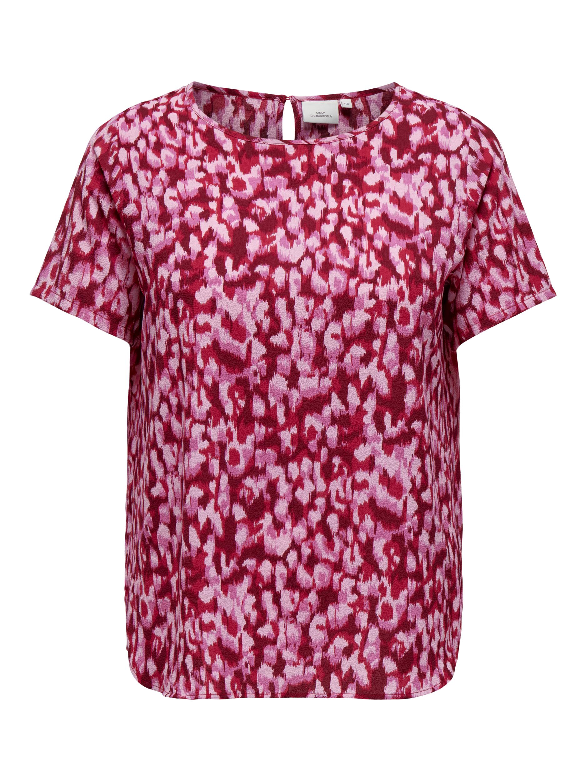 Only Carmakoma Pink Leopard Top