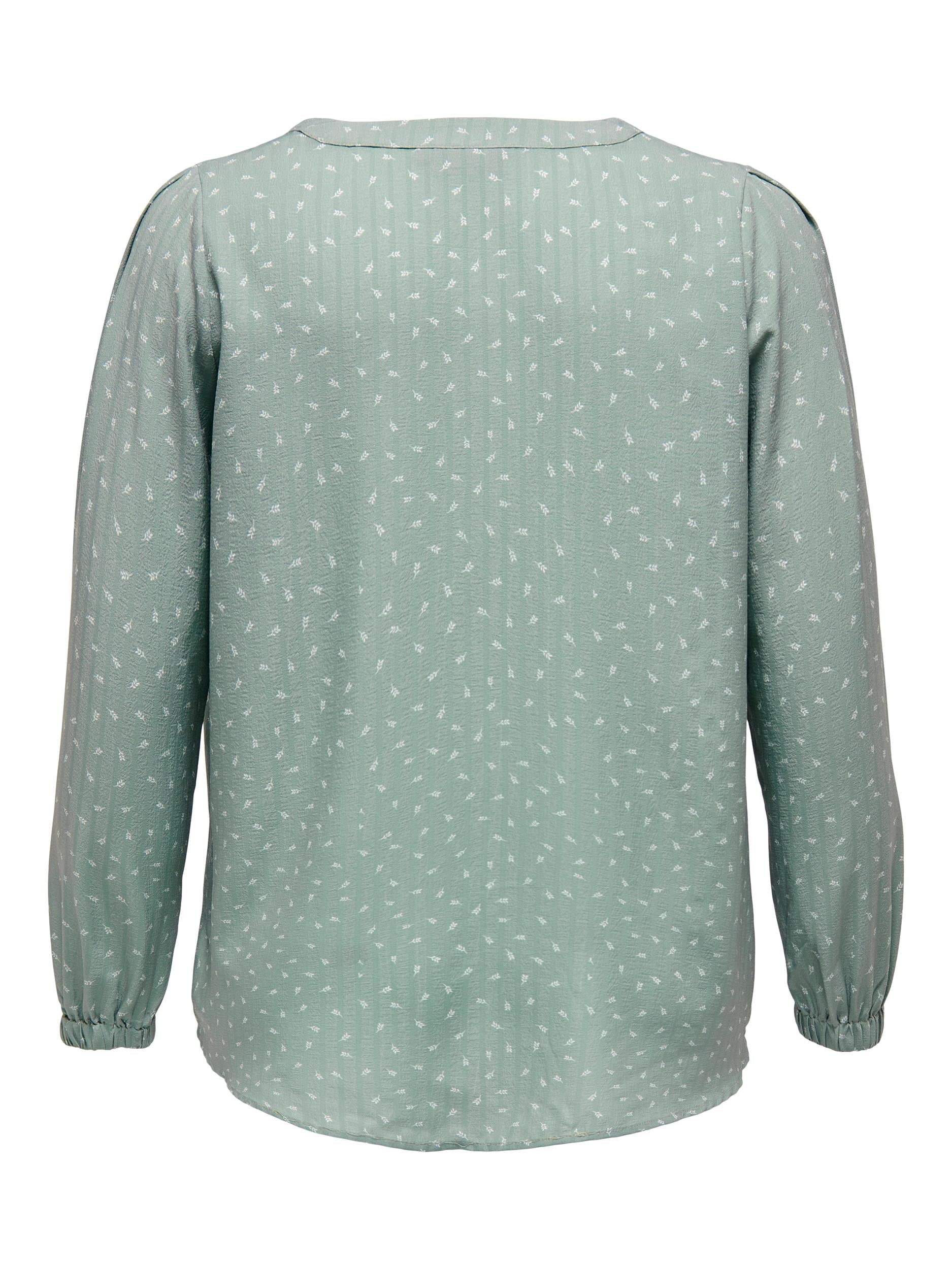 Only Carmakoma Nikolama Shirt in Sage