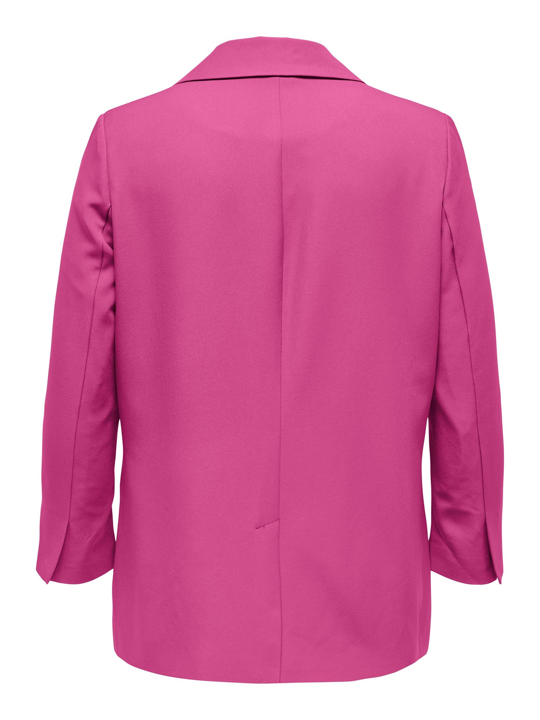 Only Carmakoma Blazer in Pink - Wardrobe Plus