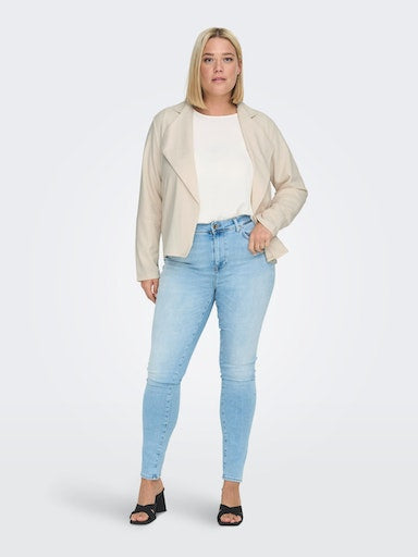 Only Waterfall Blazer in Cream