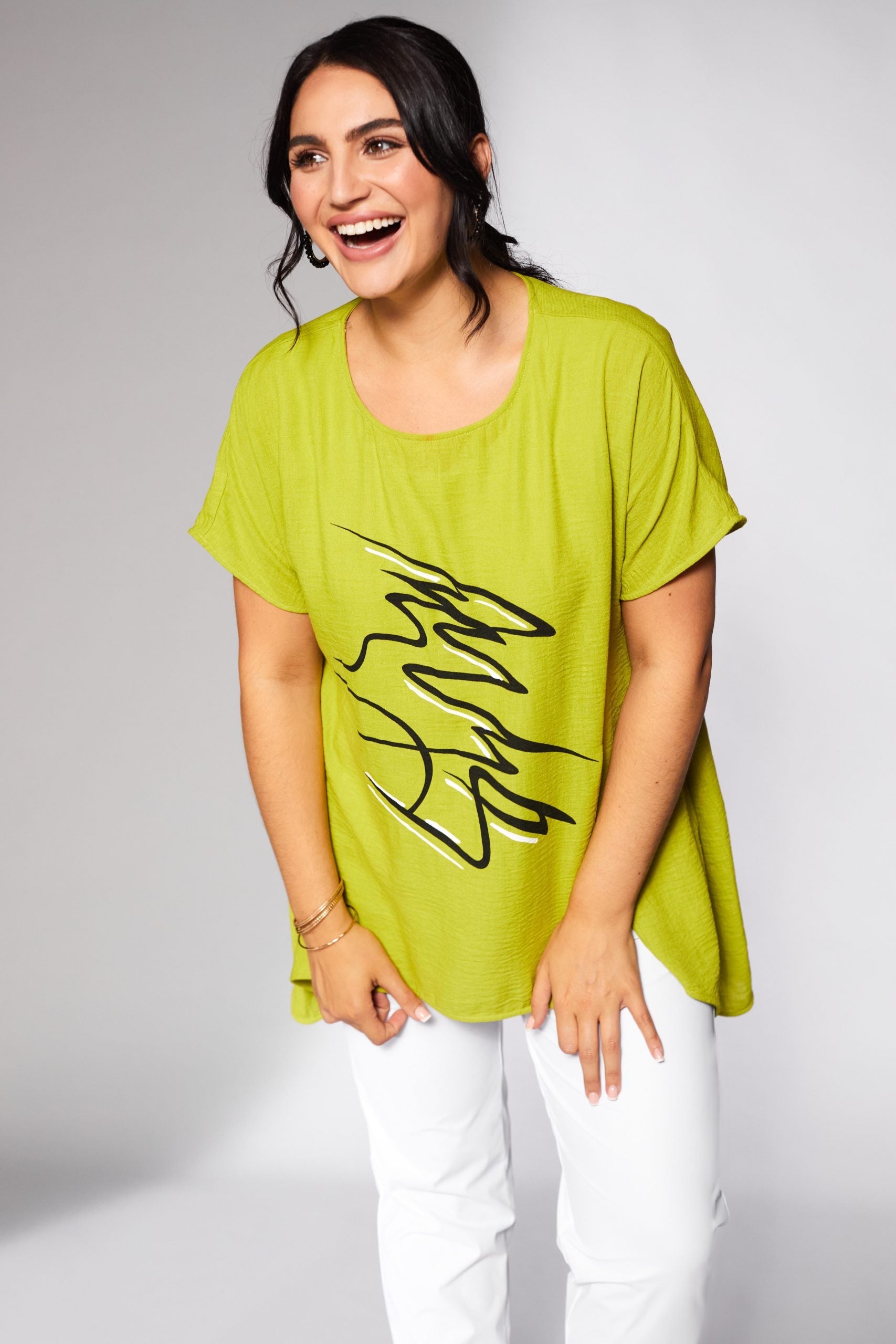 Ora Swirl Print Tunic