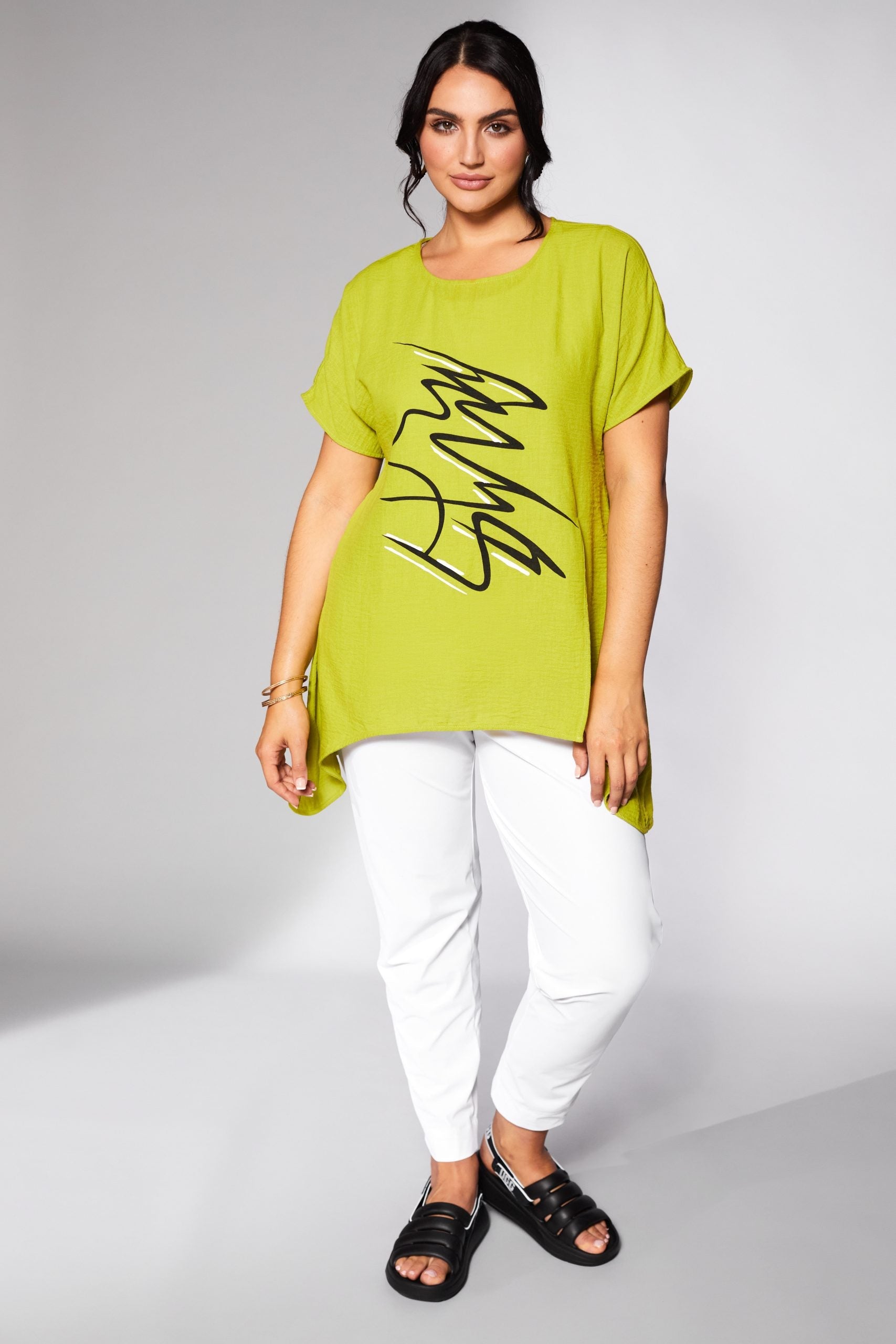 Ora Swirl Print Tunic