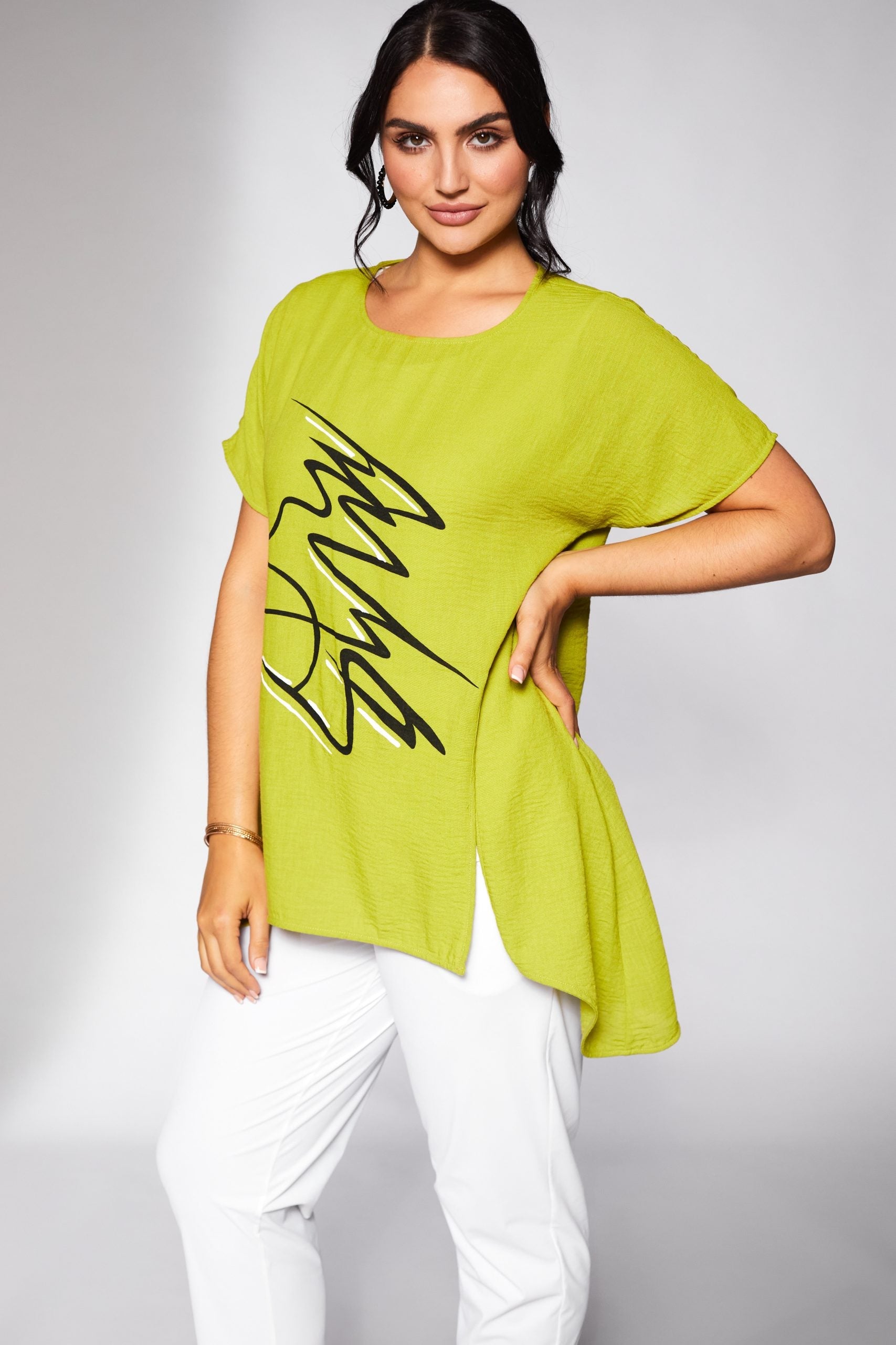 Ora Swirl Print Tunic