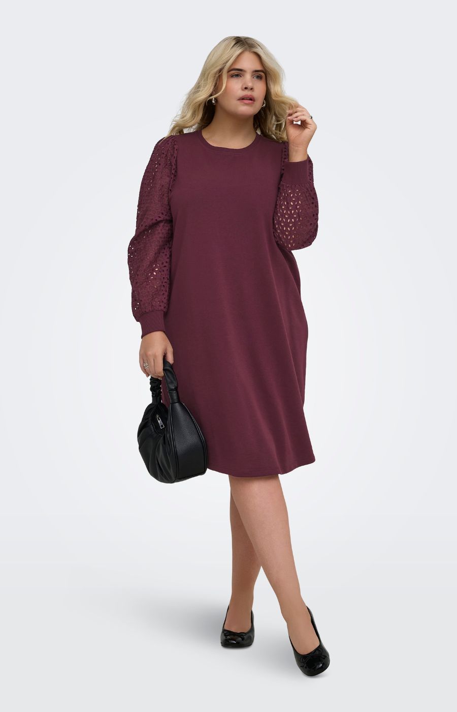 Only Carmakoma Donna Dress in Fig