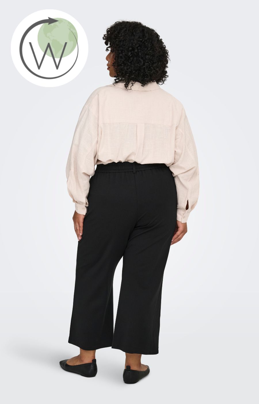 Only Carmakoma Life Culotte in Black