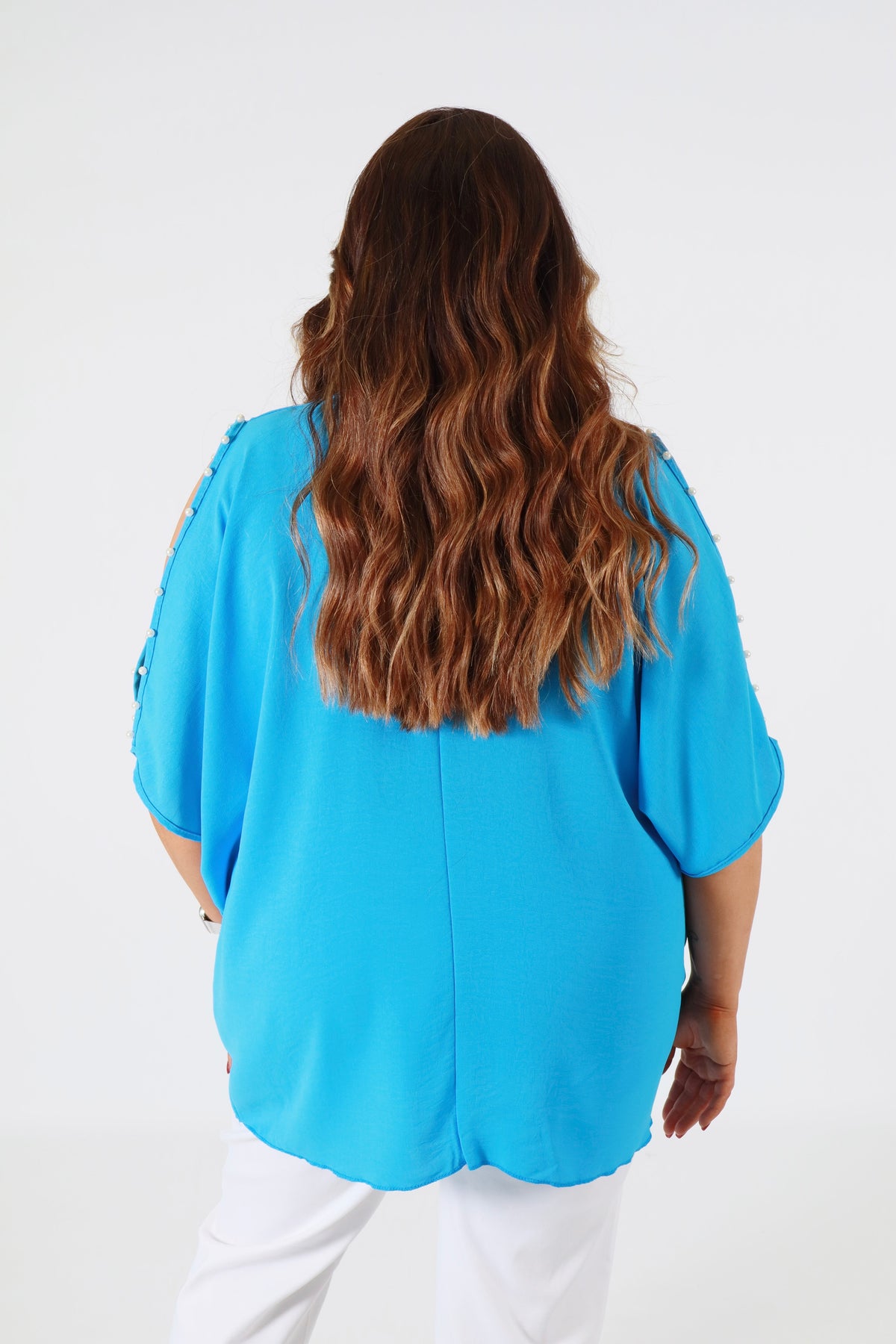 Pearl Blouse in Blue