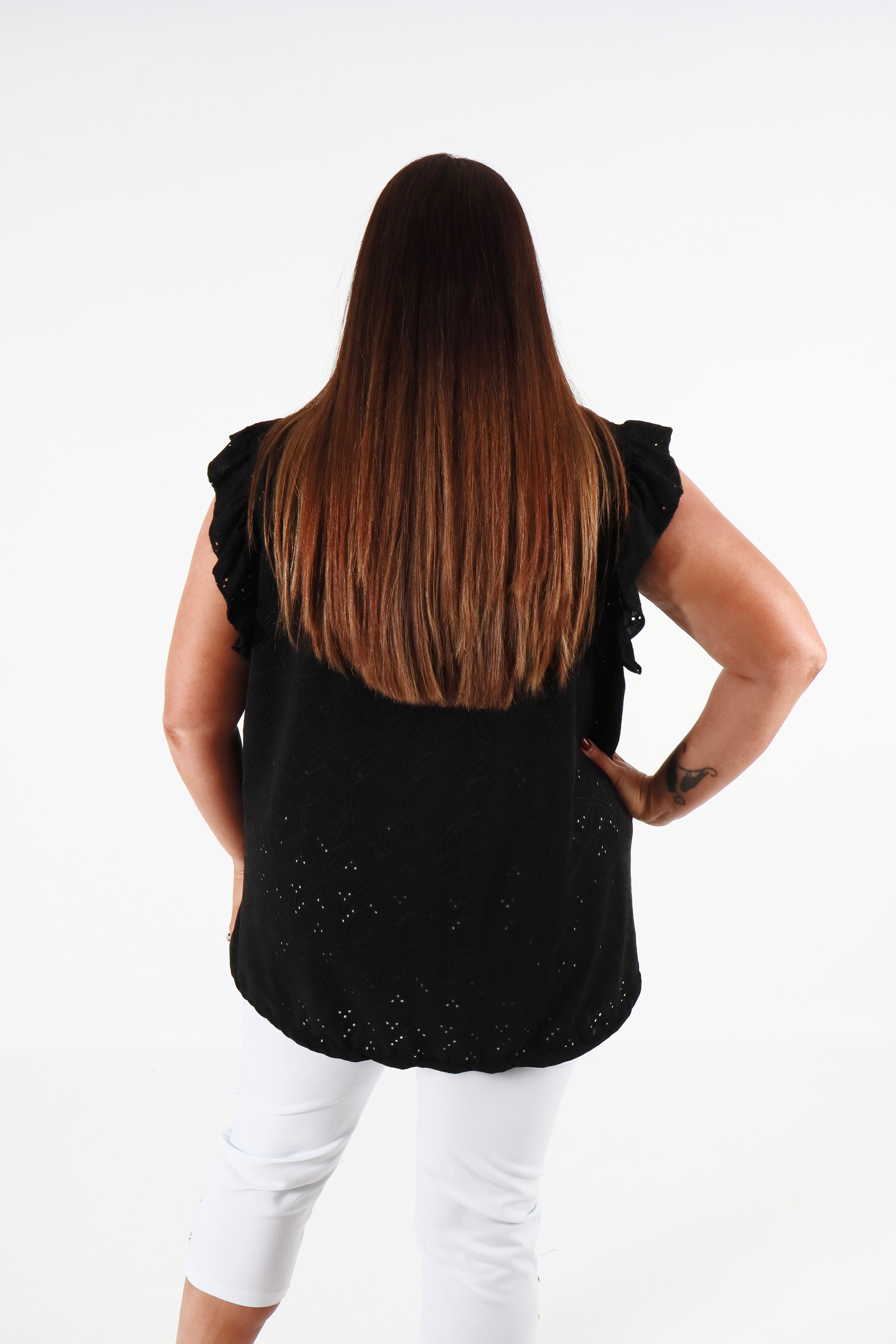 Penelope Blouse in Black