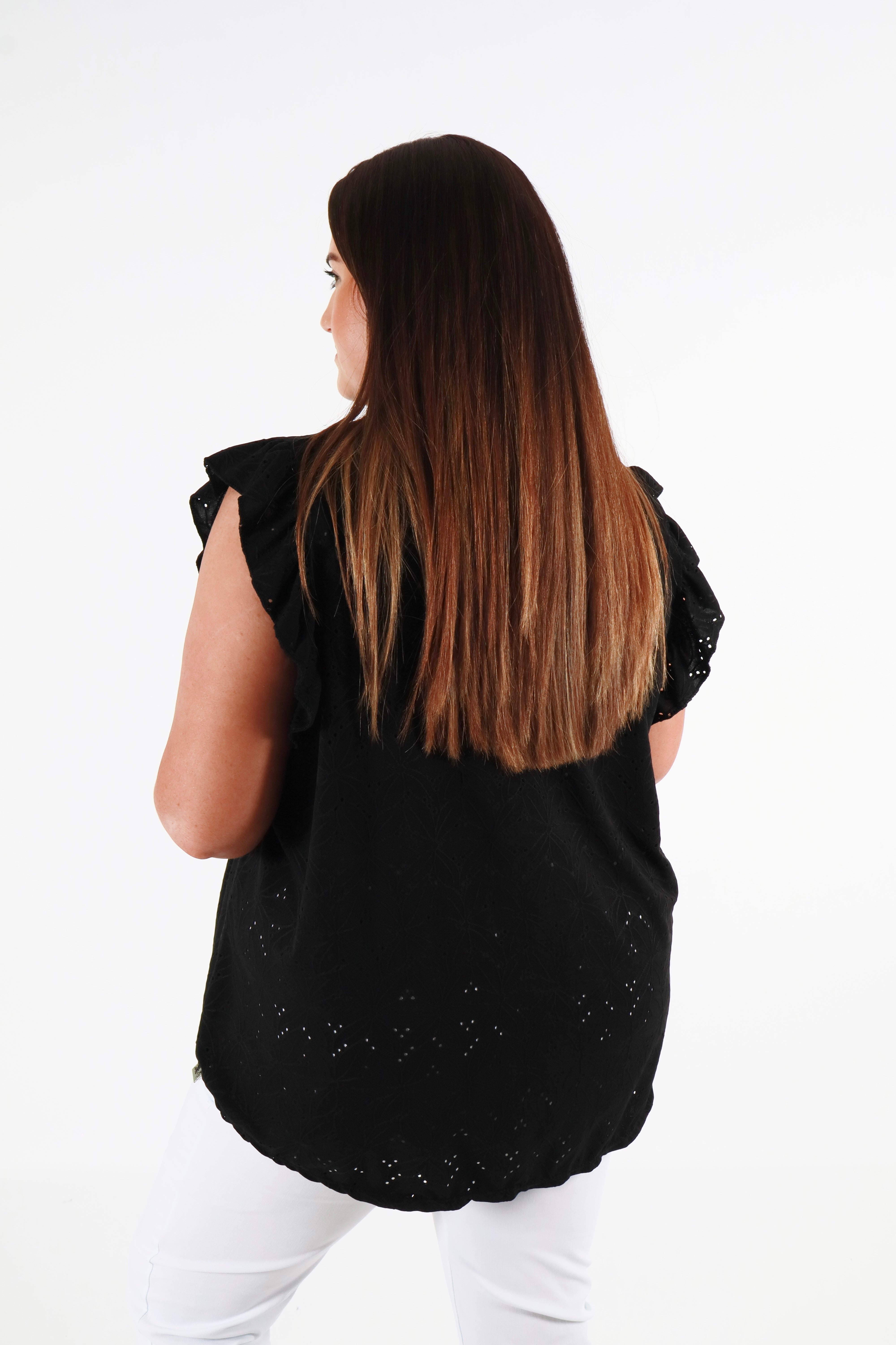 Penelope Blouse in Black