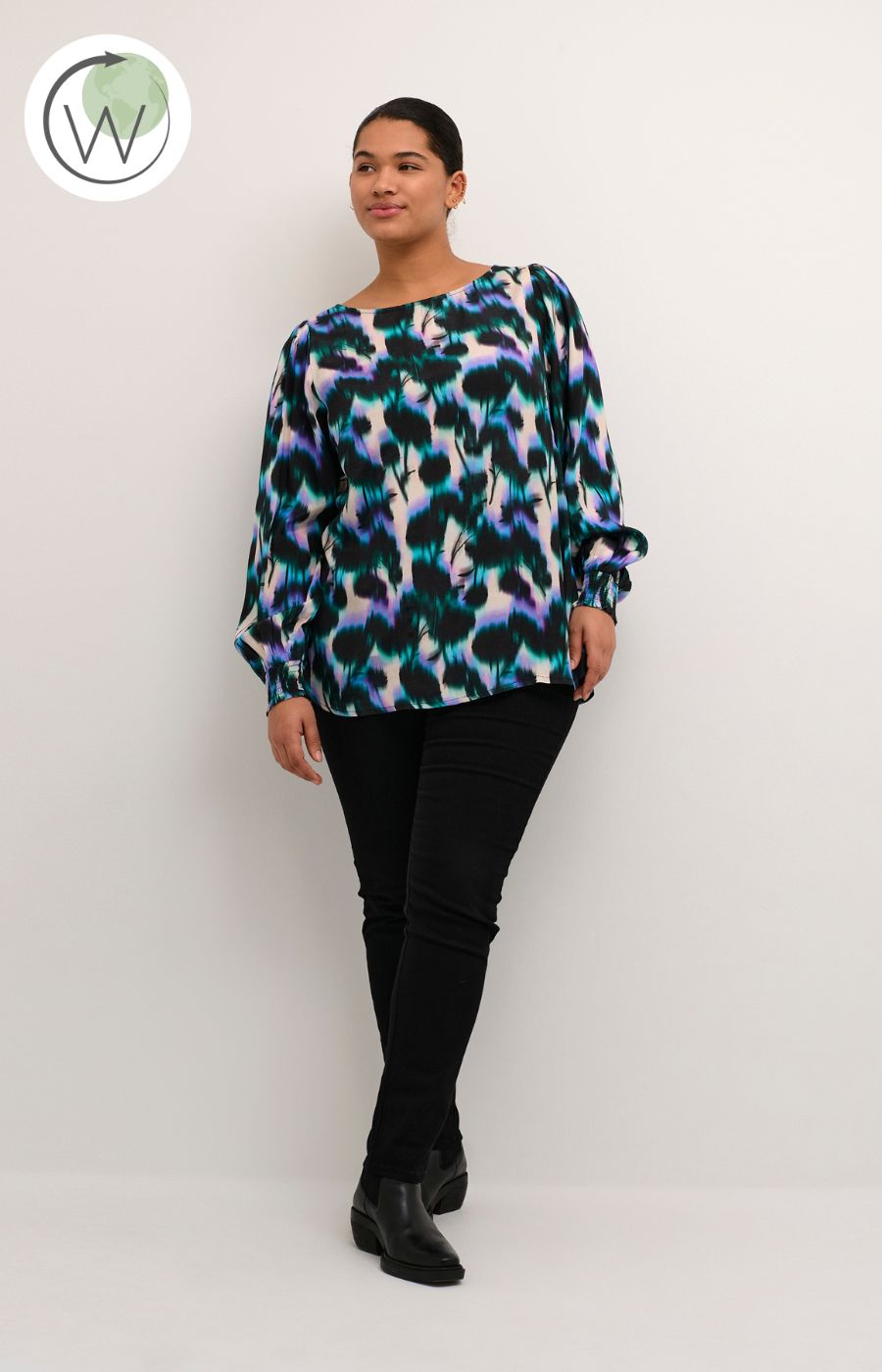 Kaffe Curve Amy Printed Blouse
