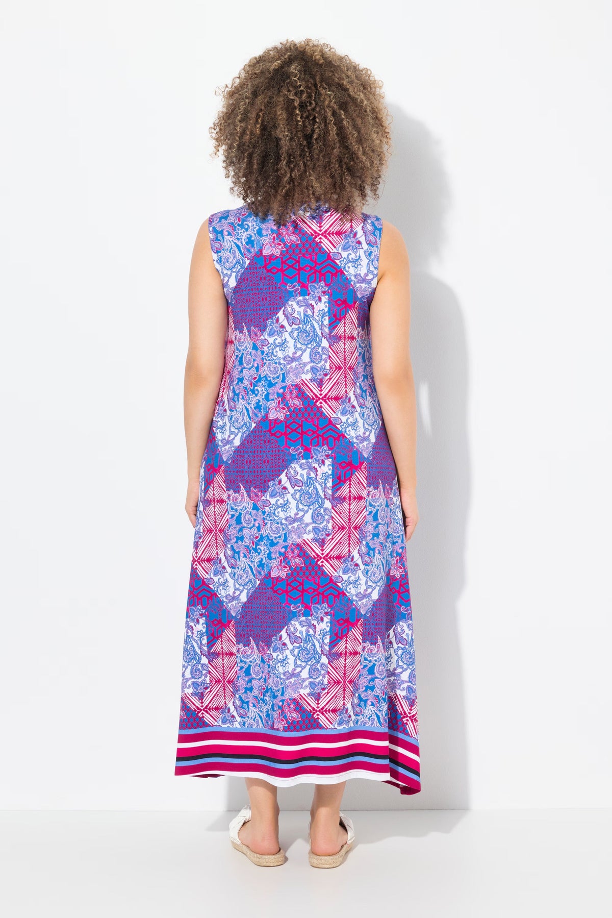 Ulla Popken Patch Print Dress