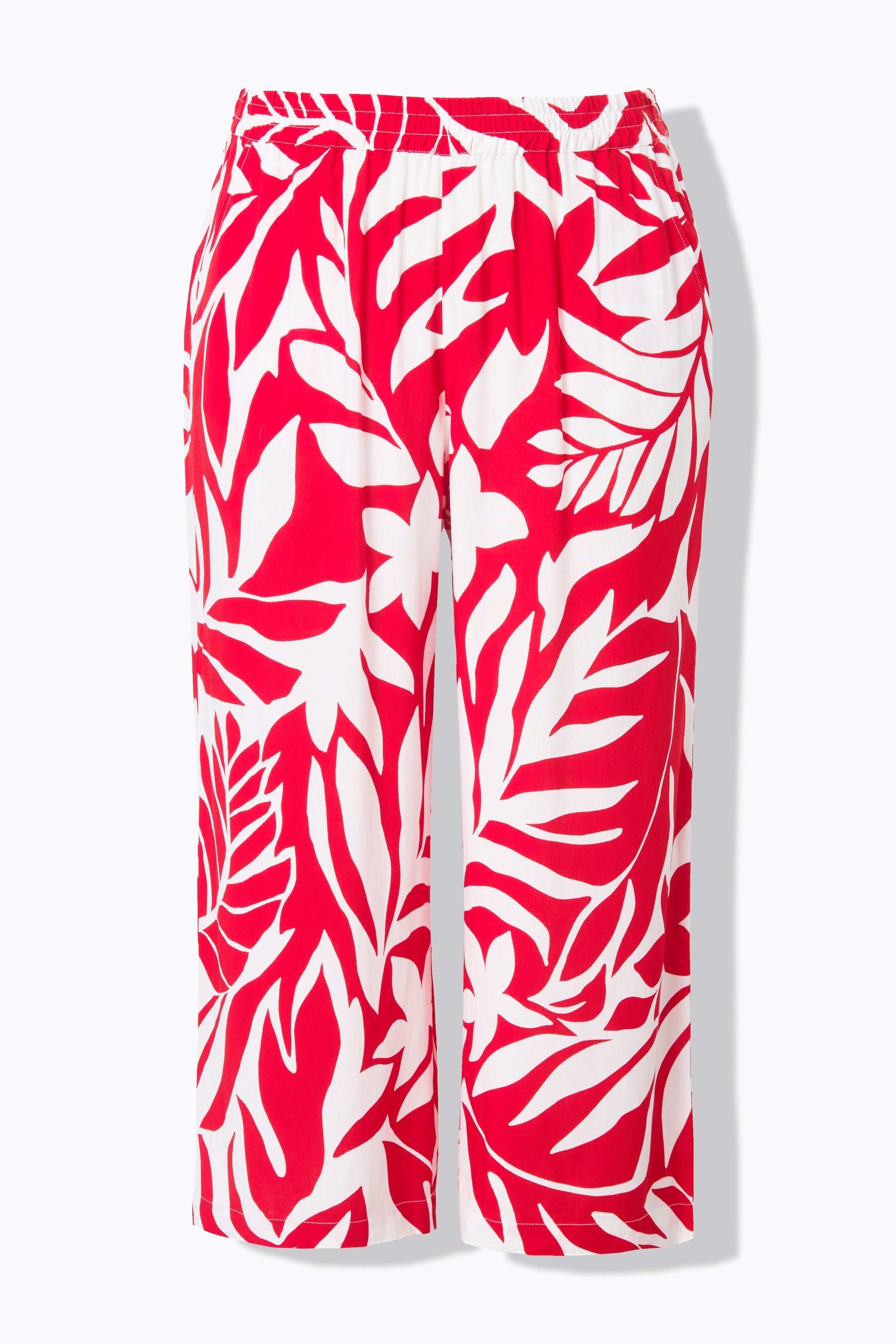 Ulla Popken Red Leaf Culottes