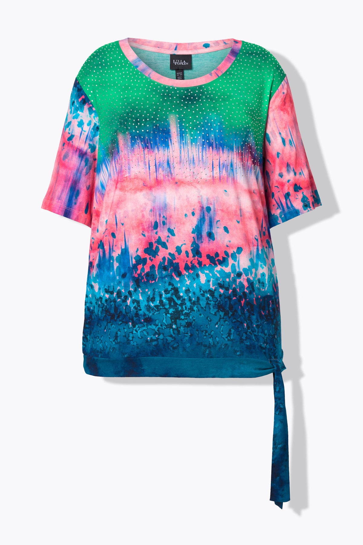 Ulla Popken Tie Hem T-Shirt