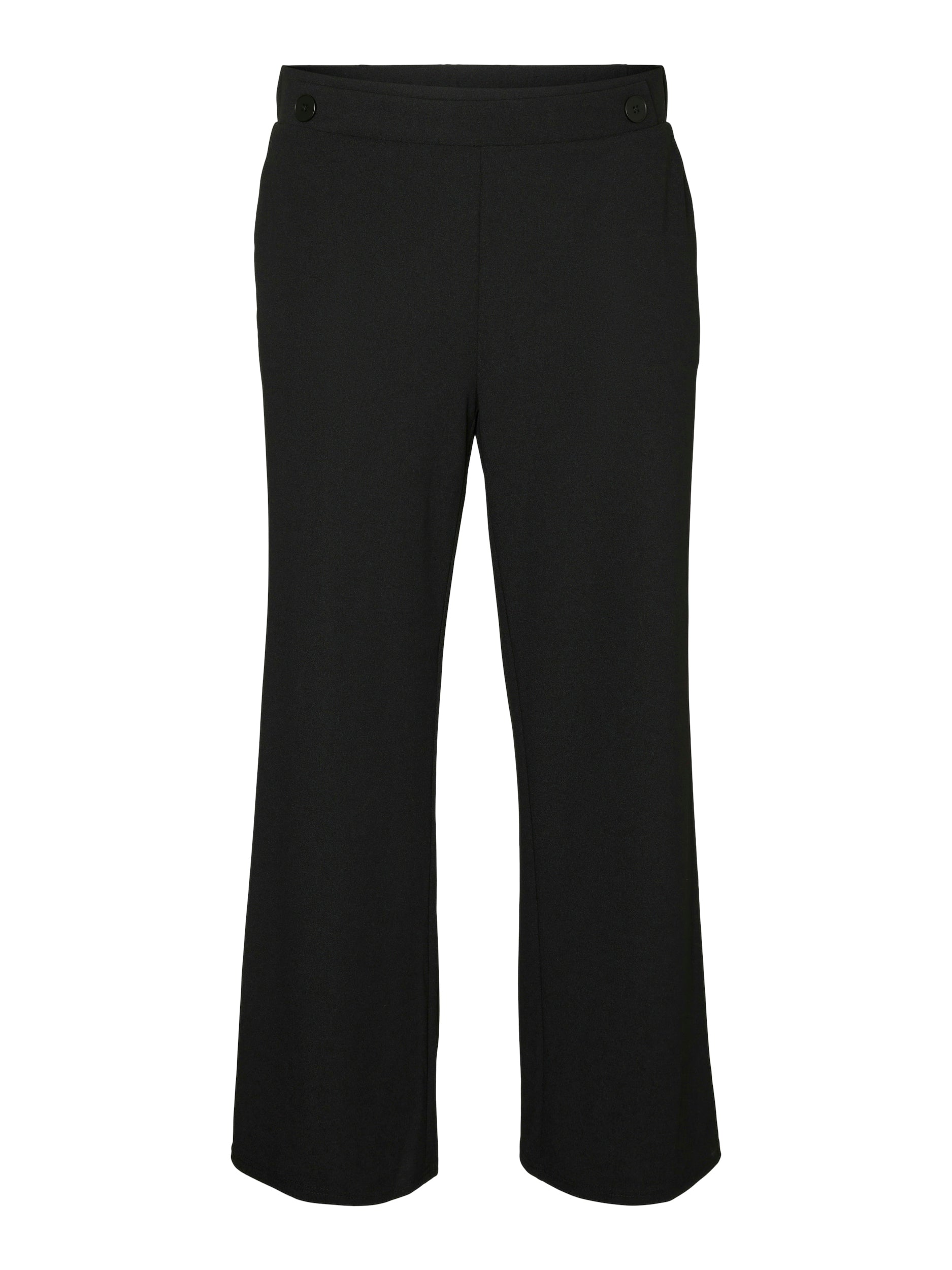 Vero Moda Curve Liva Trousers in Black