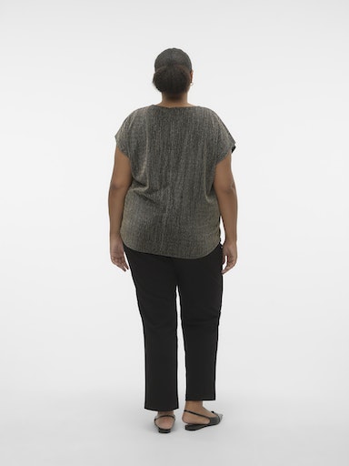 Vero Moda Curve Gold Sparkle Top