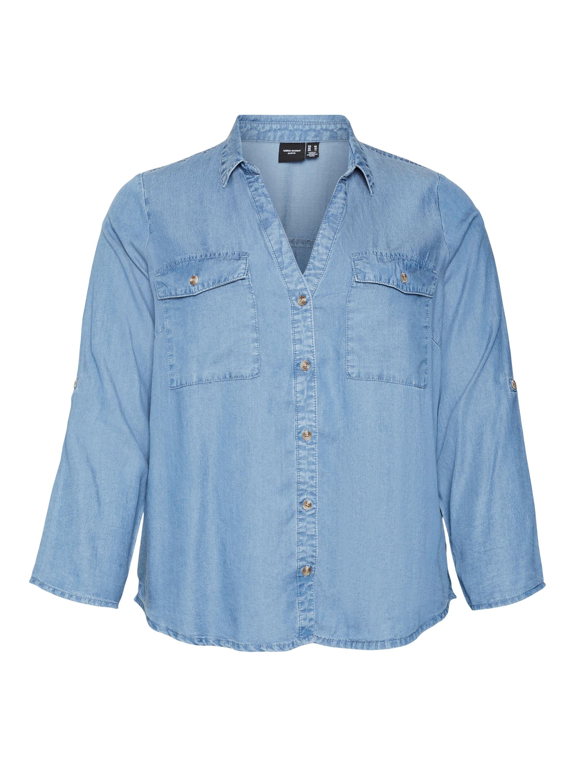 Vero Moda Curve Denim Bree Shirt