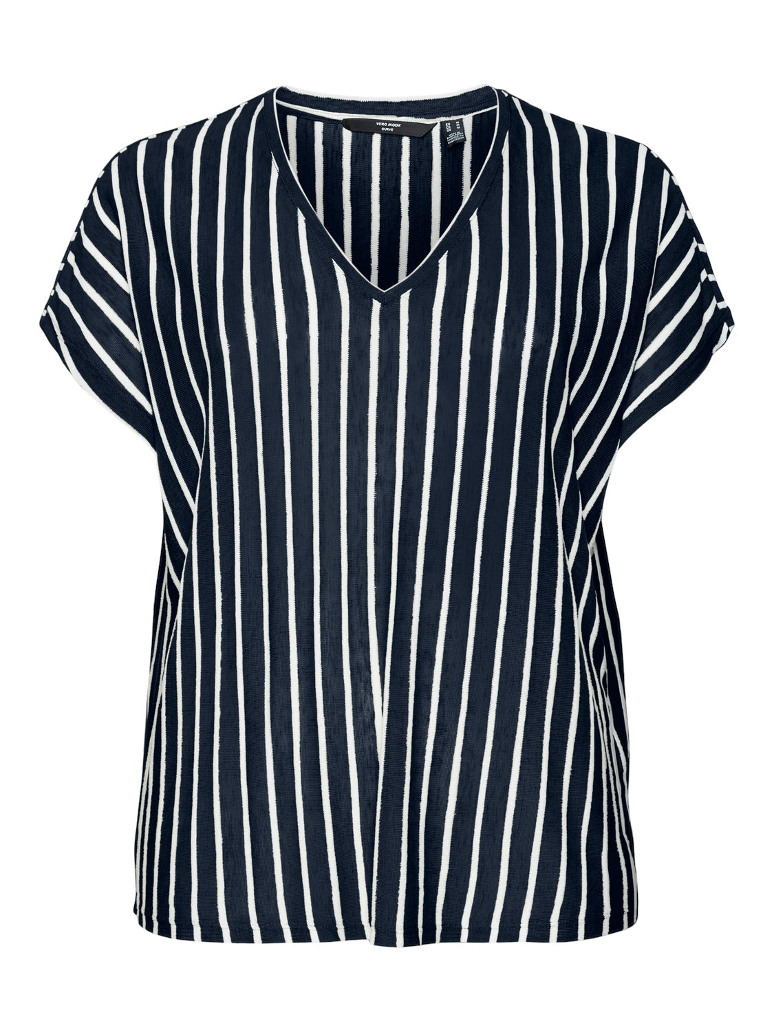 Vero Moda Curve Lana Top in Navy