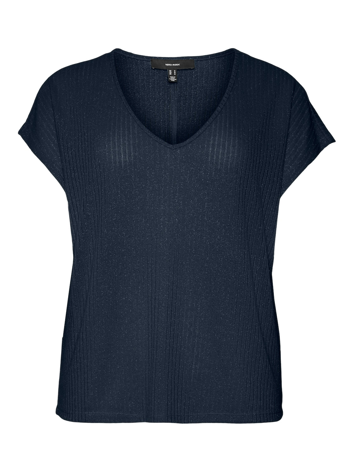 Vero Moda Curve Selina Top in Navy