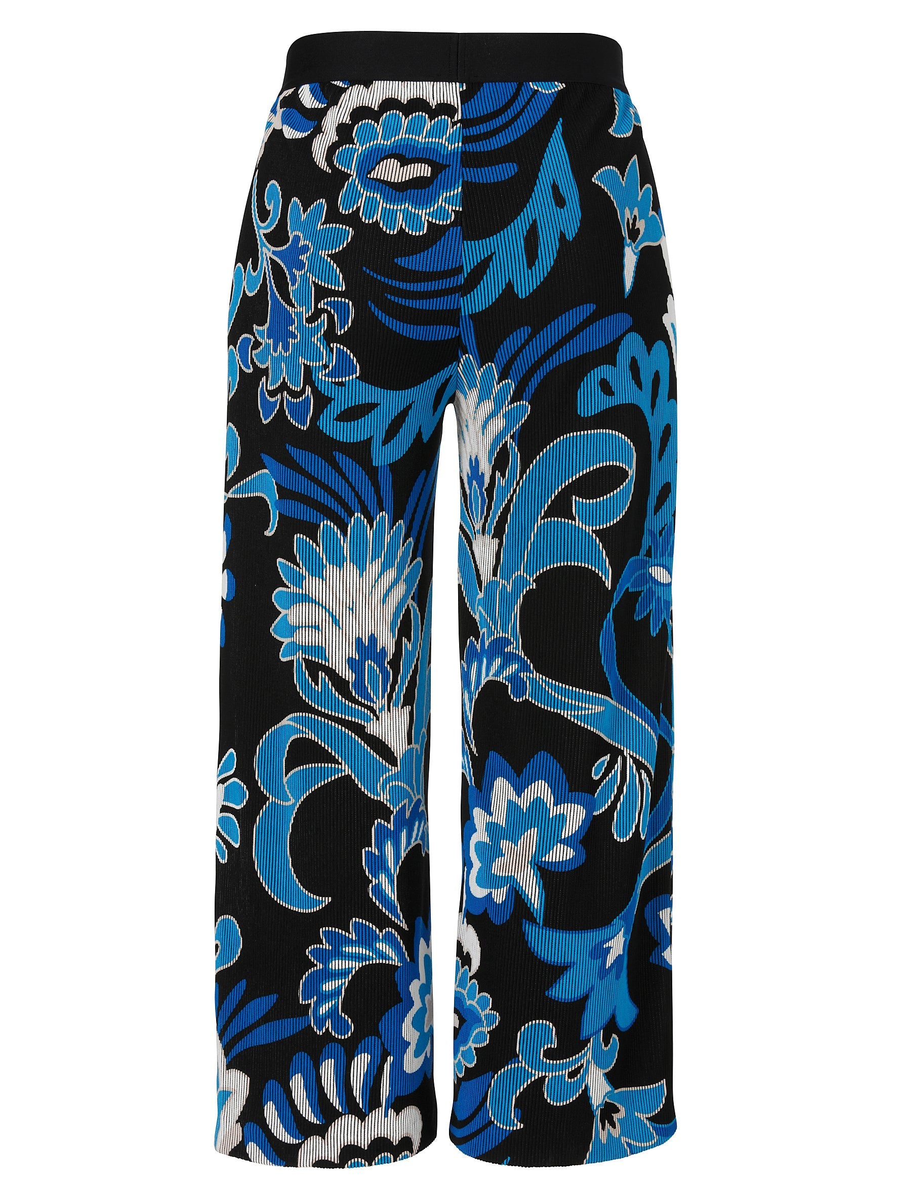 Via Appia Due Blue Ribbed Pants