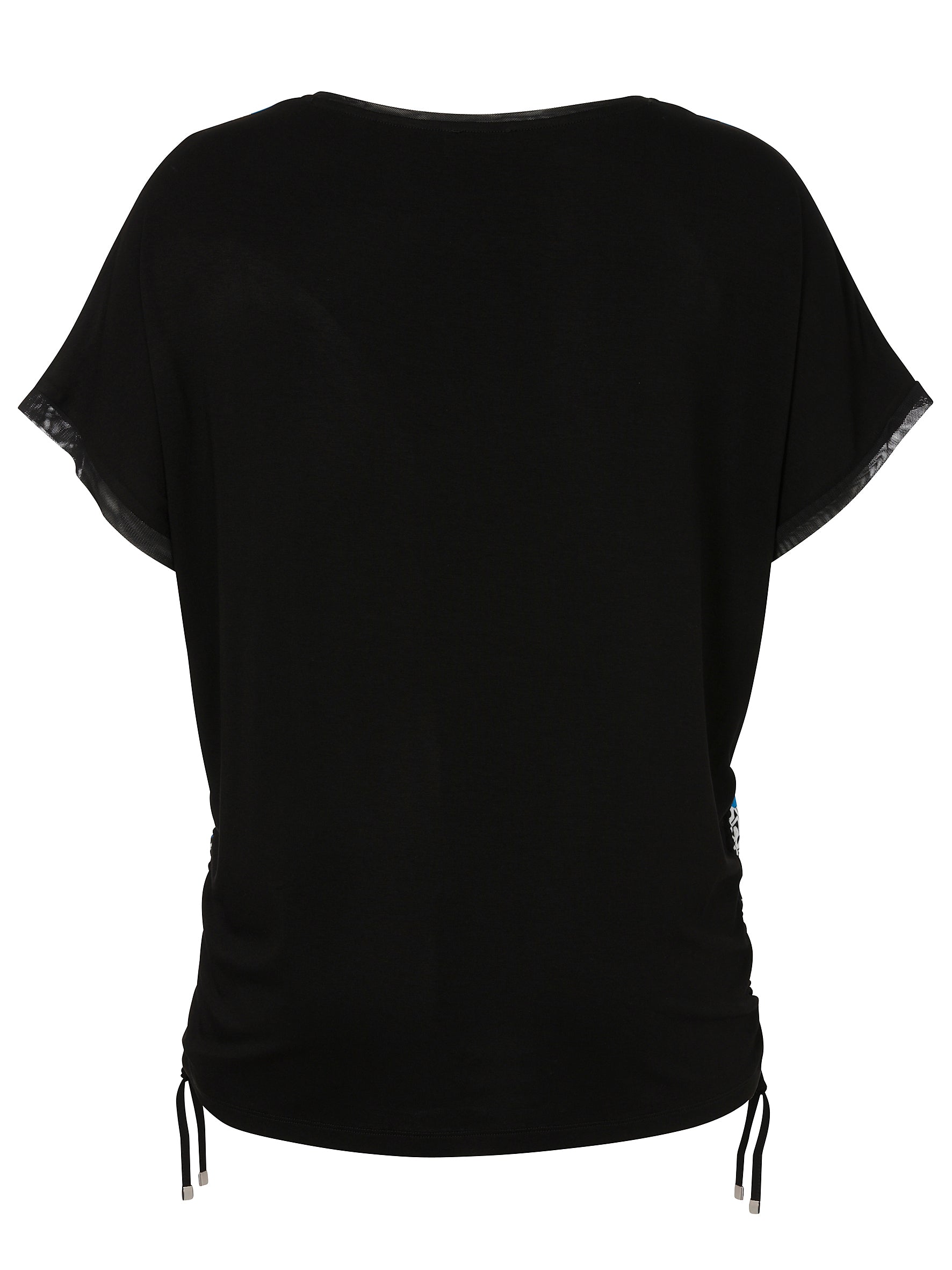 Via Appia Due Drawstring Top in Blue