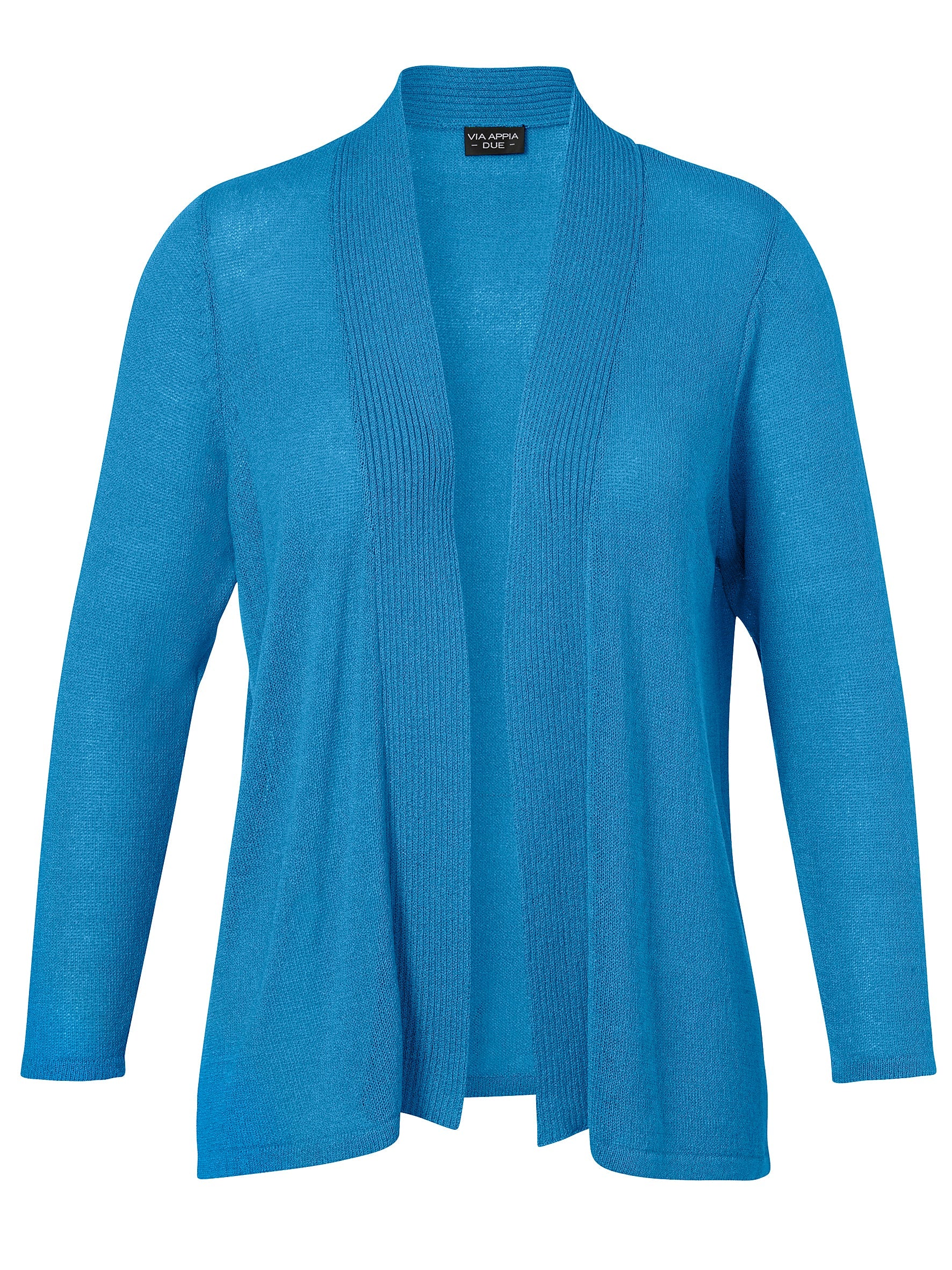 Via Appia Due Blue Knit Cardigan