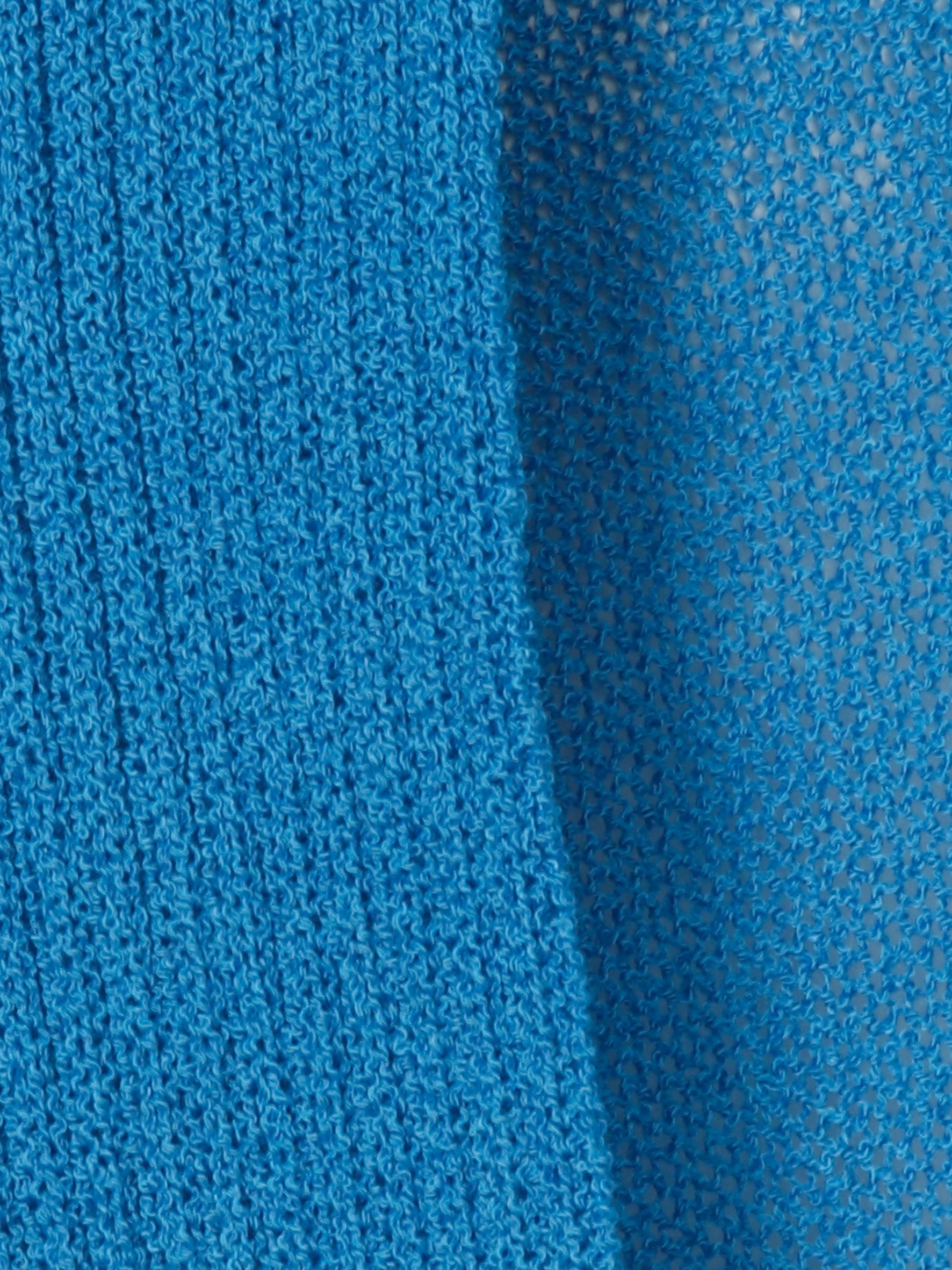 Via Appia Due Blue Knit Cardigan