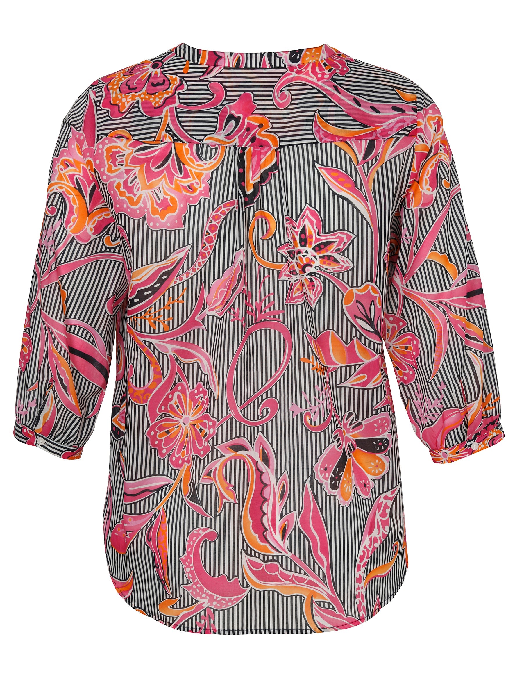 Via Appia Due Pink Print Shirt