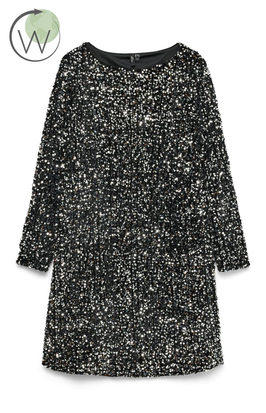 Vero Moda Curve Bella Sequin Dress