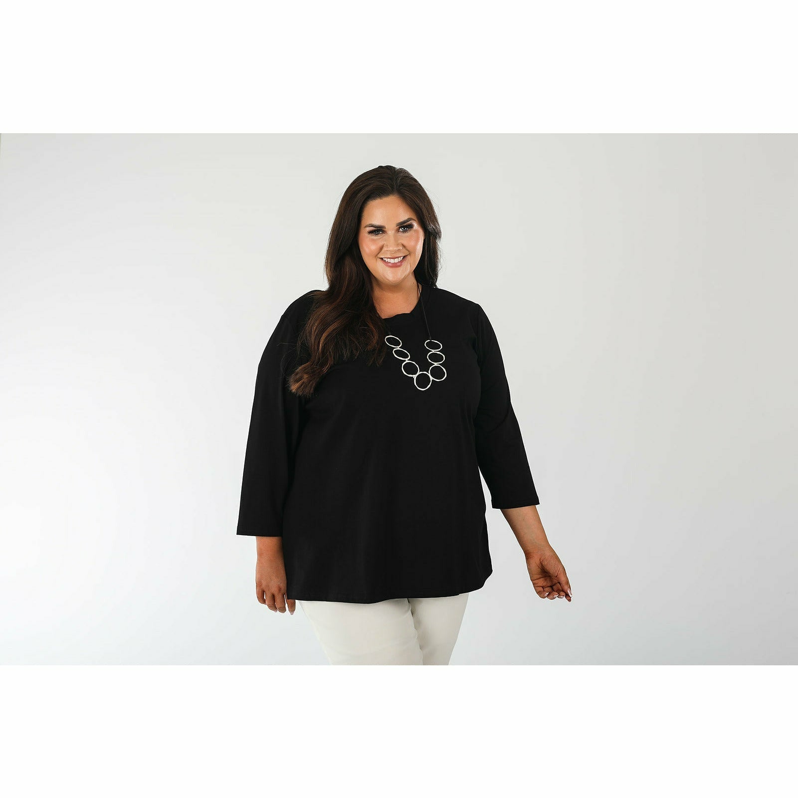 Mellomi Nicola Reversible Top in Black - Wardrobe Plus